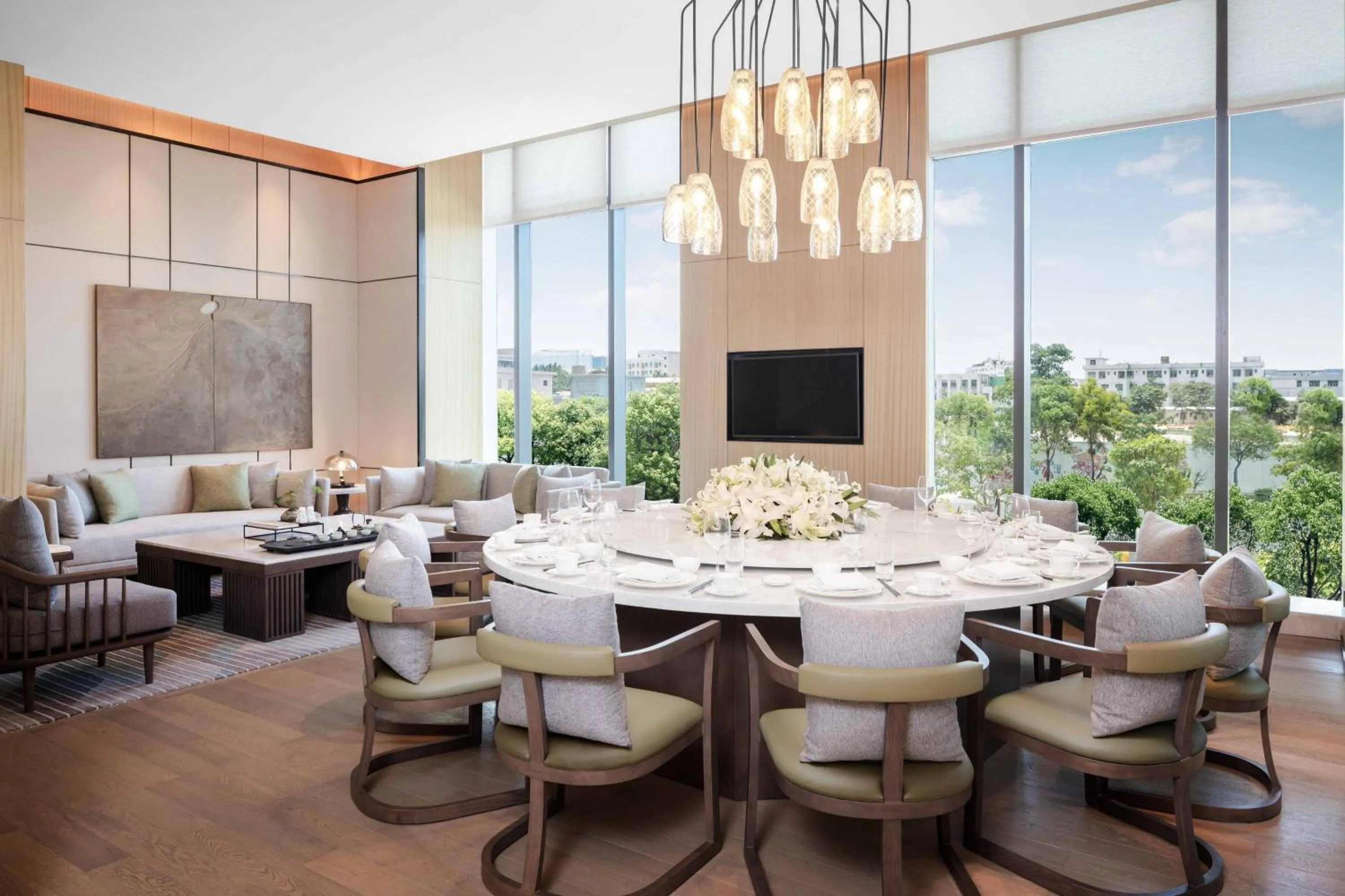 Restaurant/places to eat in Courtyard by Marriott Shenzhen Bao'an