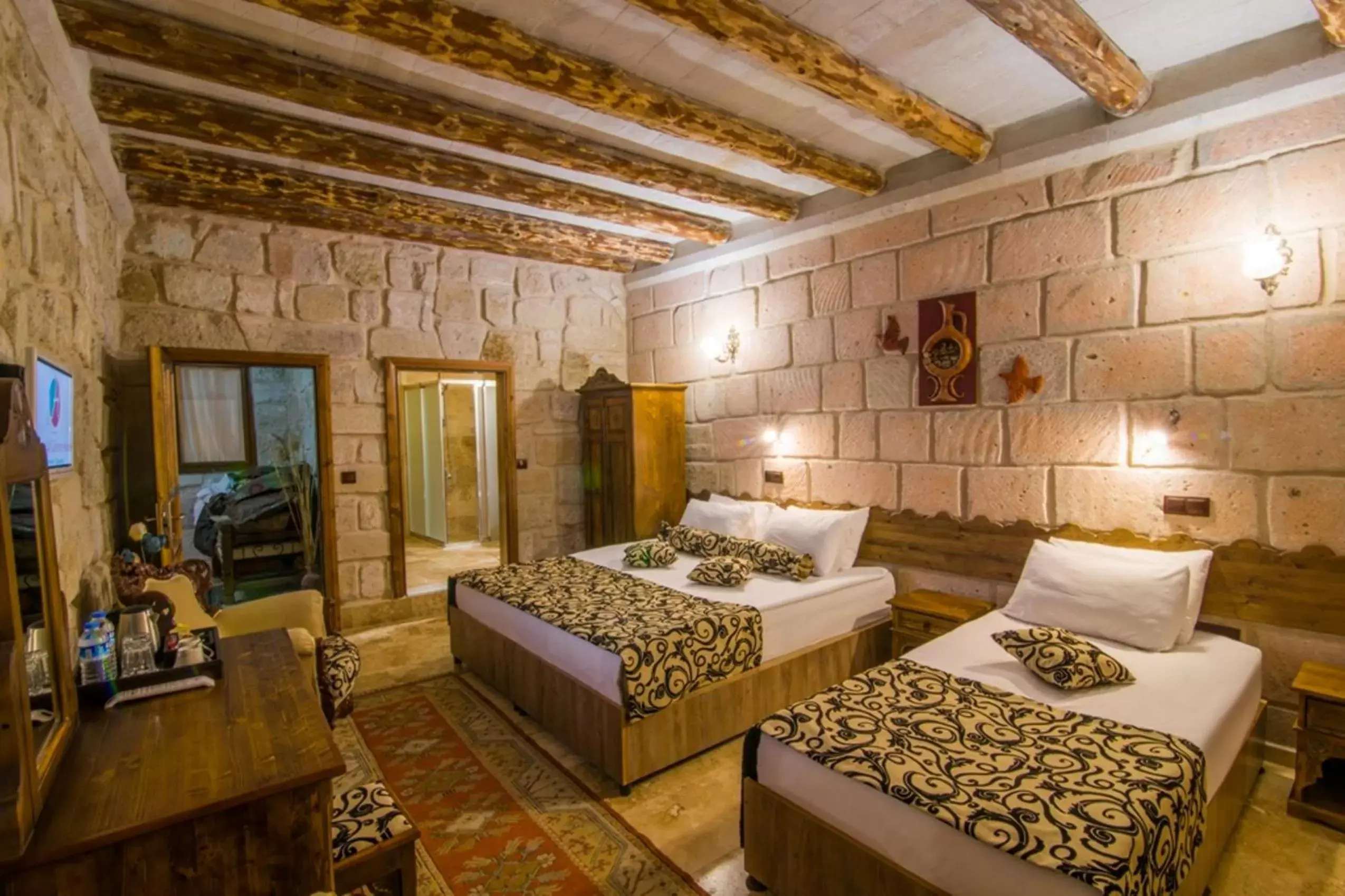 Photo of the whole room, Bed in Historical Goreme House