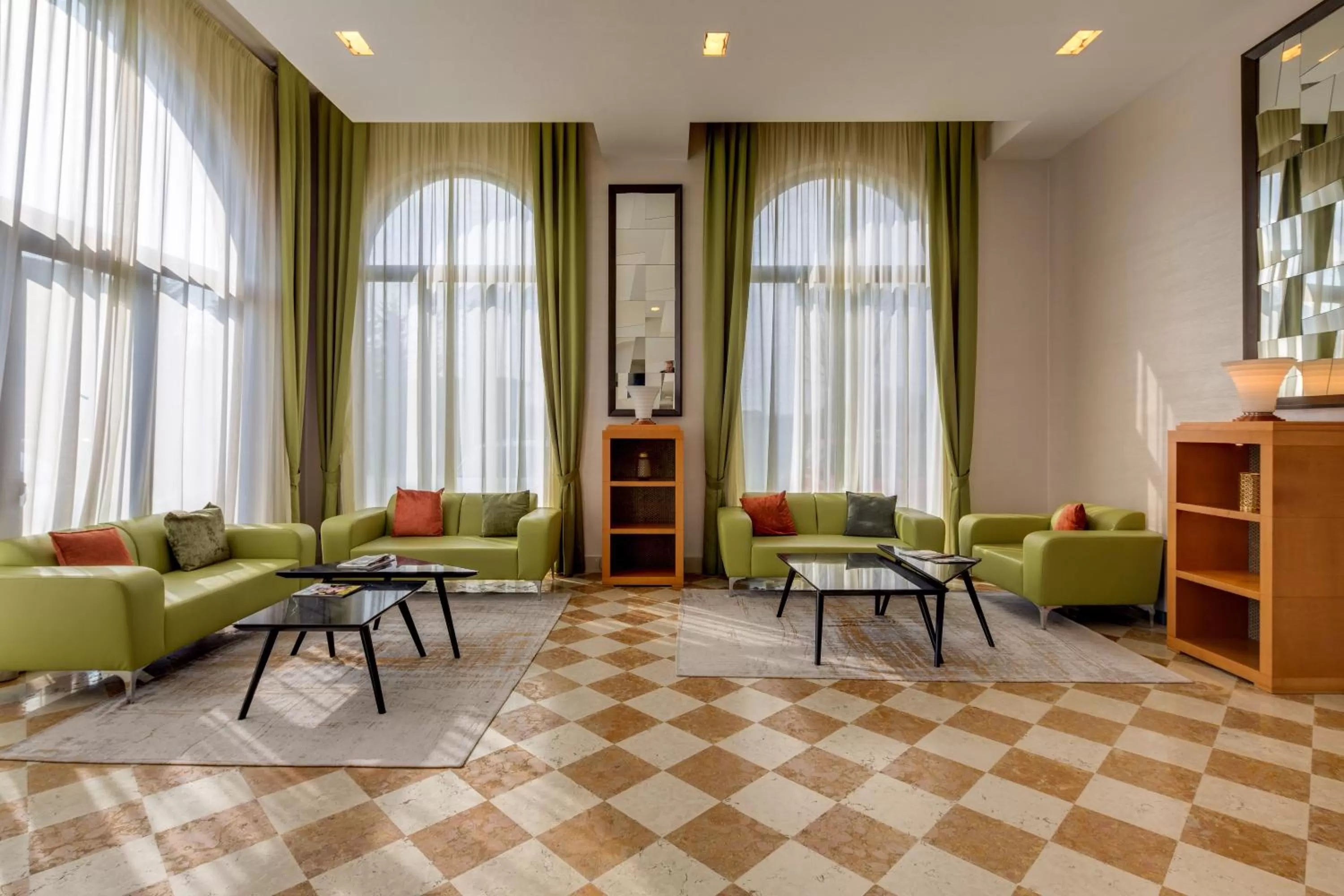 Communal lounge/ TV room in Hotel San Marco & Formula Club