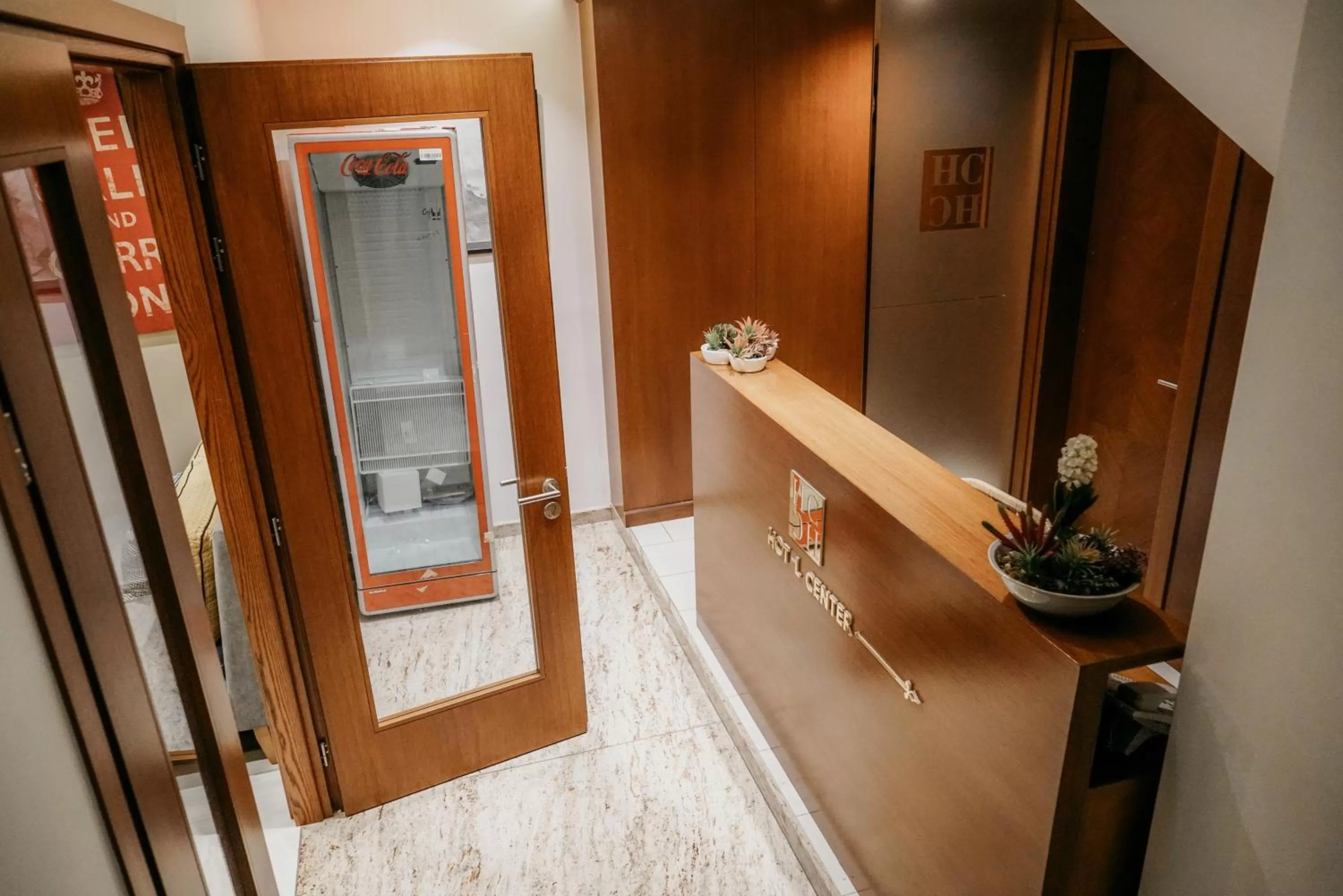 Lobby or reception in Center Hotel