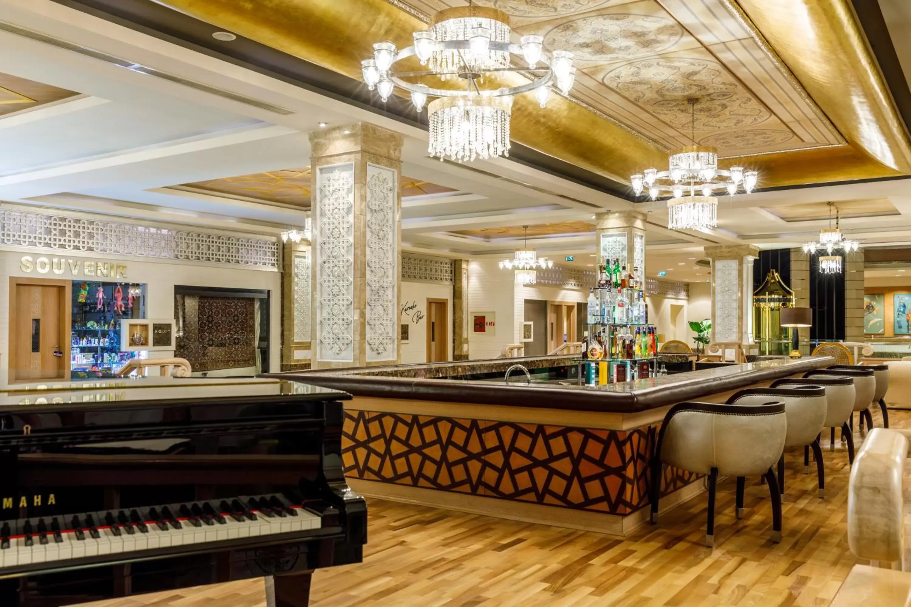 Lounge or bar, Billiards in Kempinski Hotel The Dome Belek