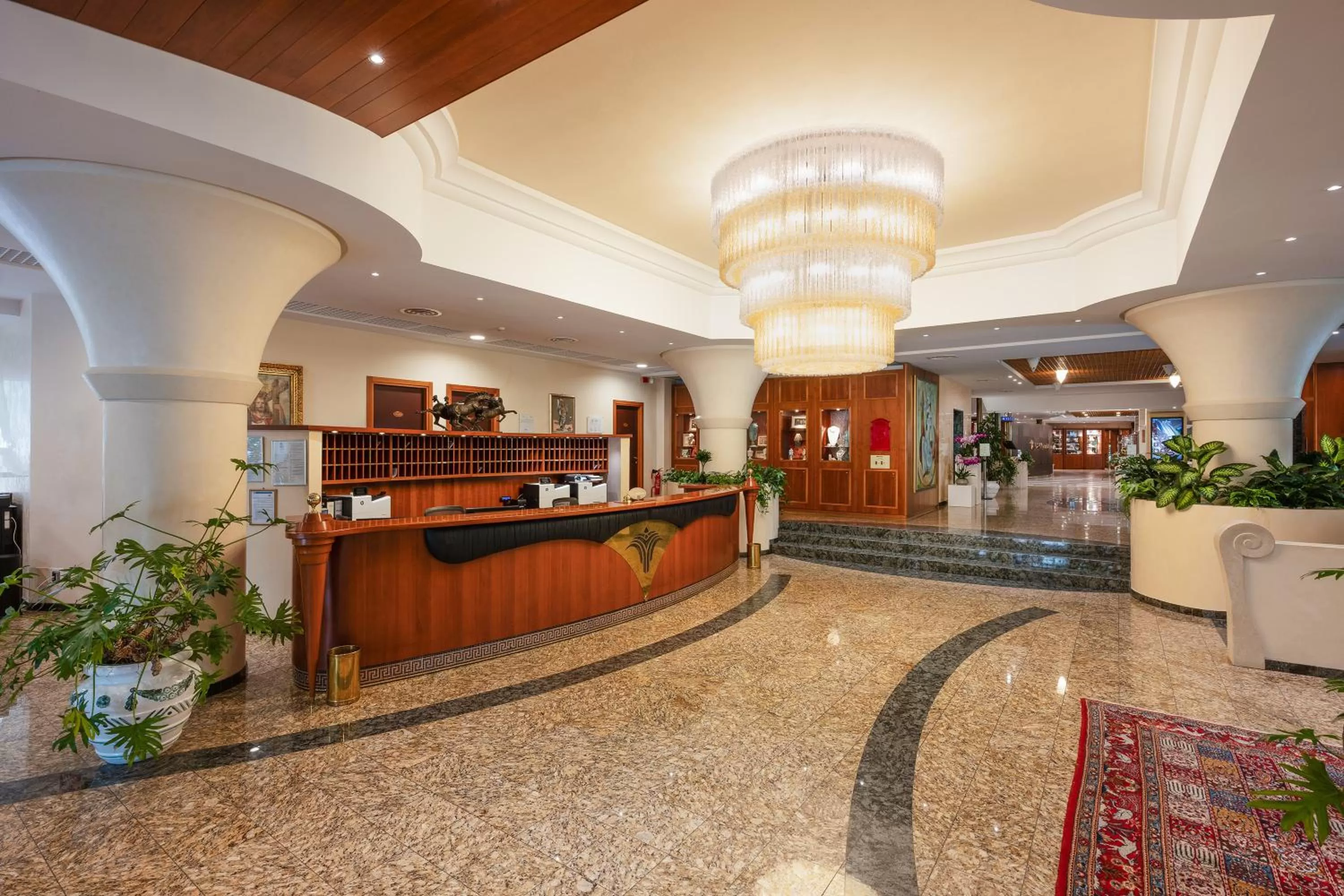 Lobby or reception in Savoy Beach Hotel & Thermal Spa