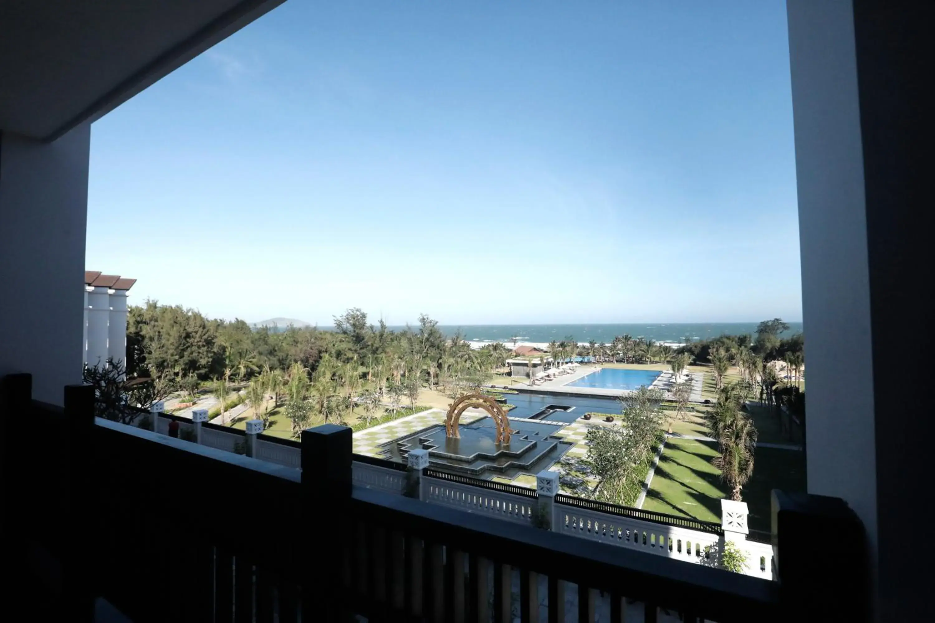 Balcony/Terrace, Pool View in Muine Bay Resort