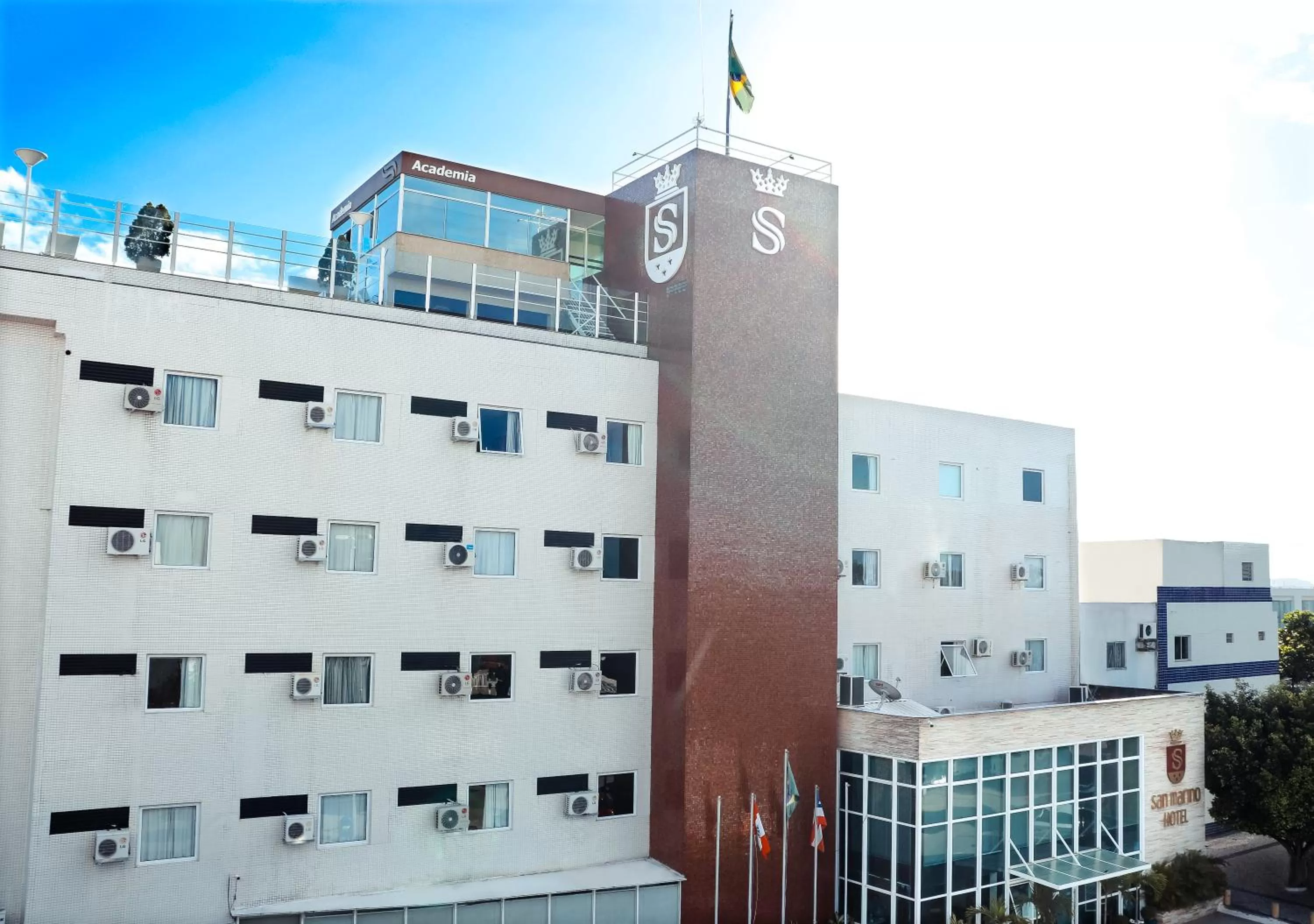 Property building in San Marino Hotel