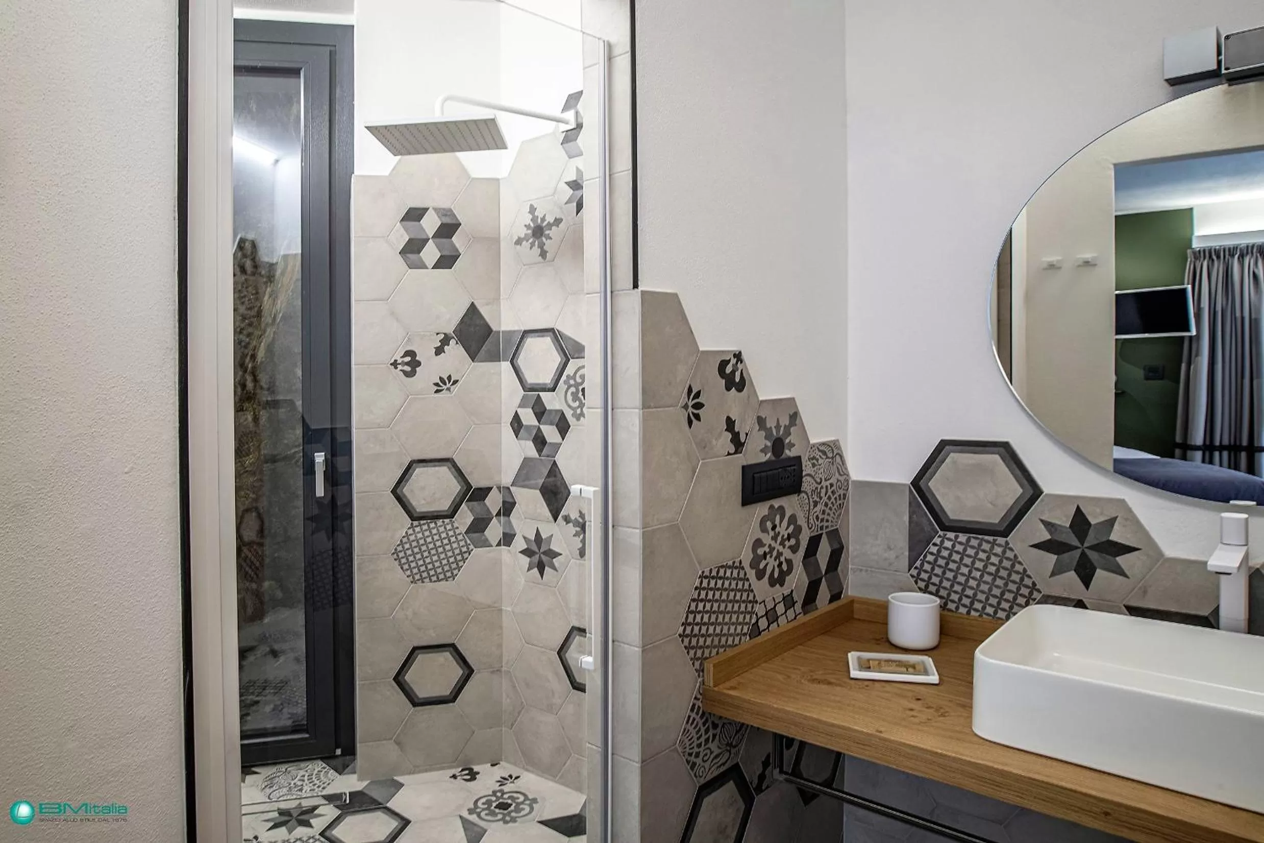 Shower in Cà Rossa #panoramic suite