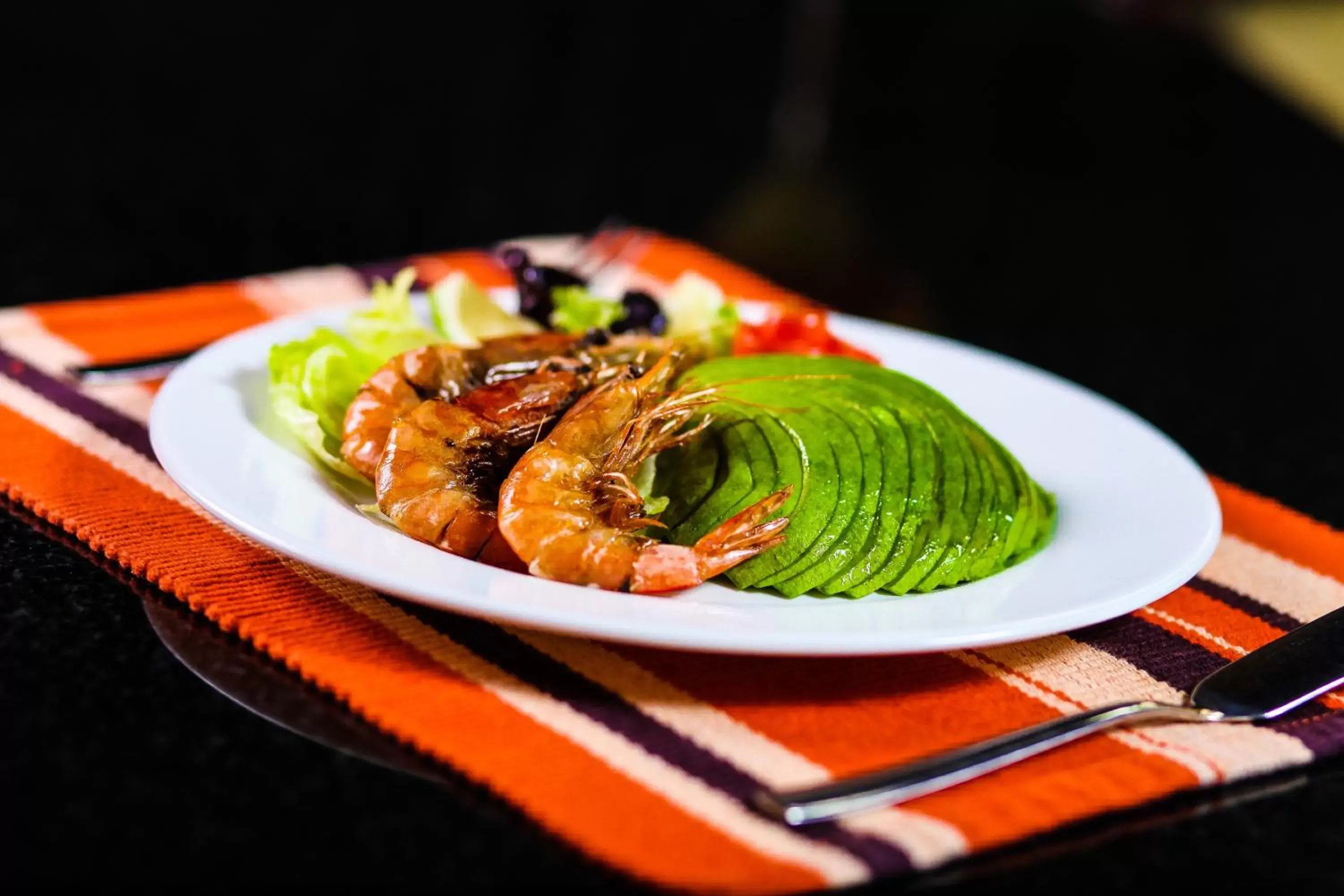 Food close-up in The Monarch Boutique Hotel