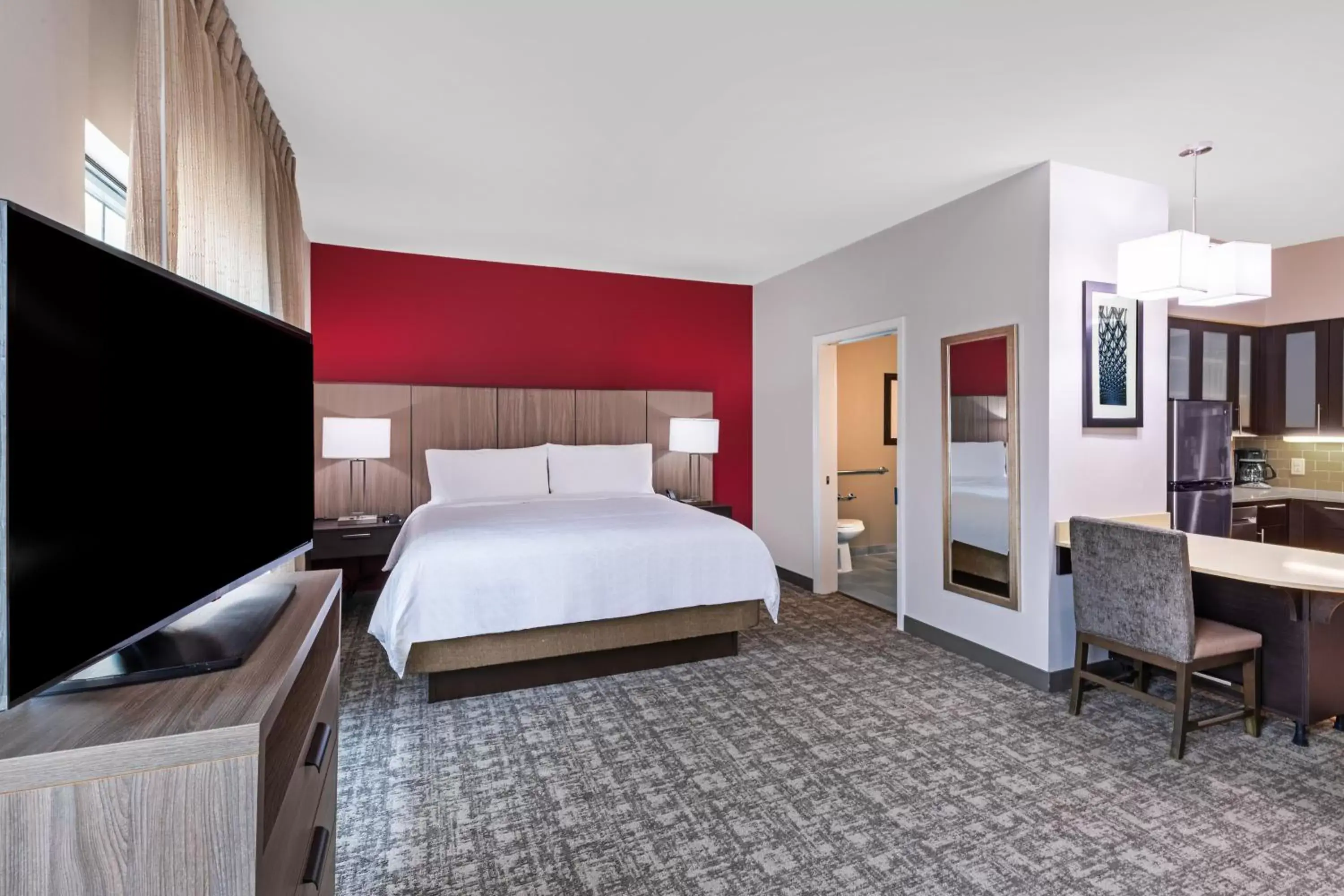Bed in Staybridge Suites - Houston IAH Airport East, an IHG Hotel