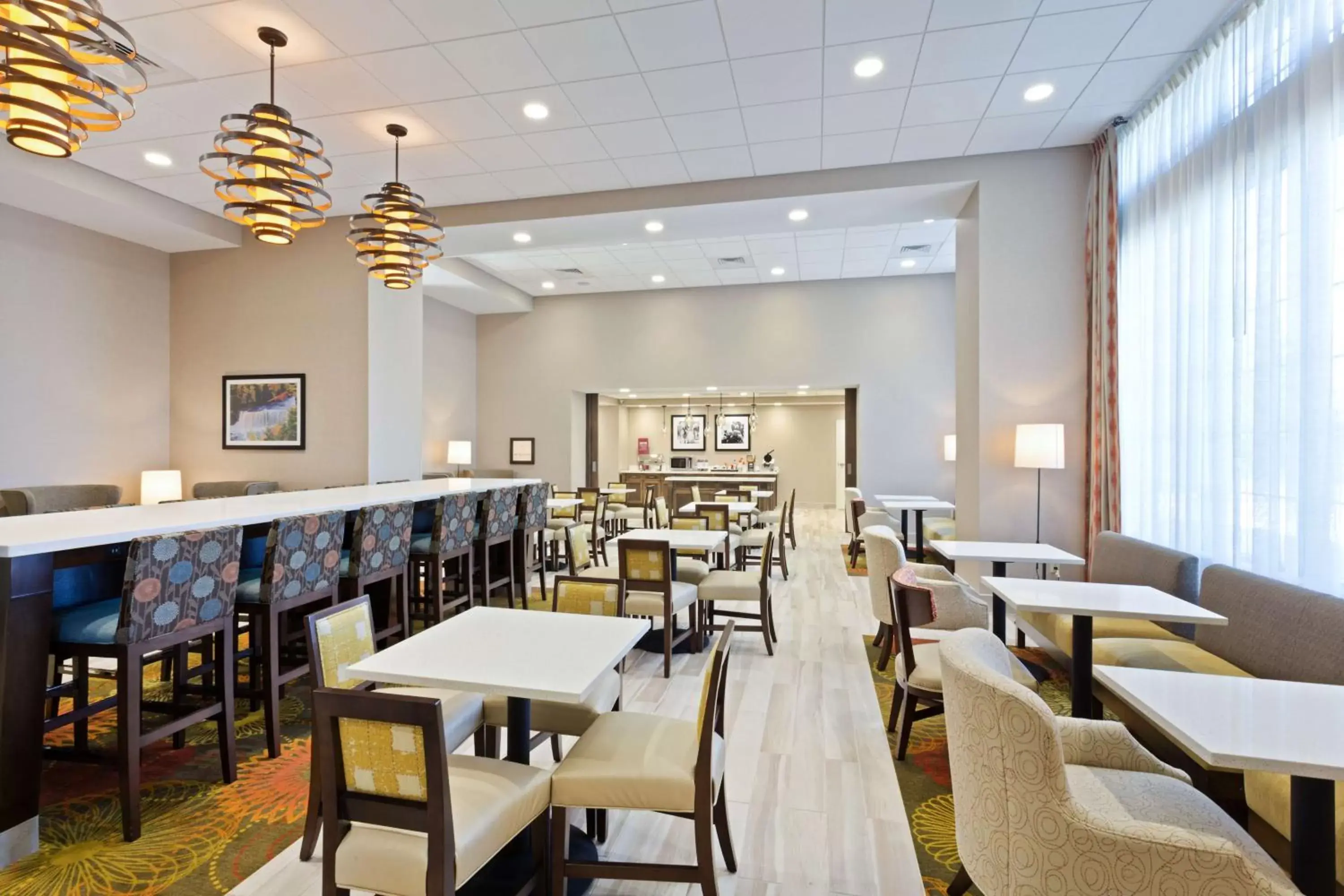 Dining area, Restaurant/Places to Eat in Hampton Inn Sault Ste Marie, MI