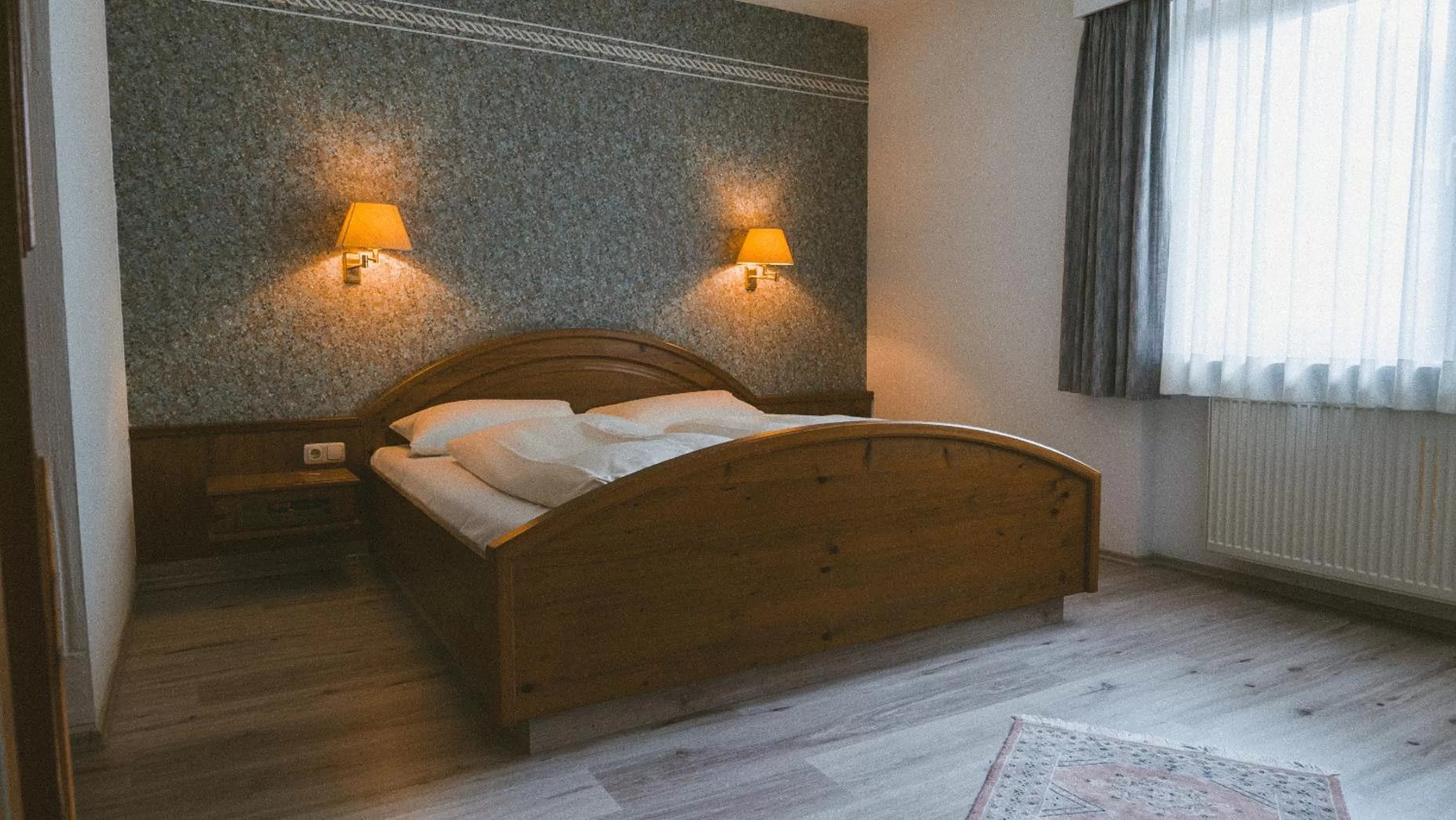 Bedroom, Bed in Hotel Büchner Garni