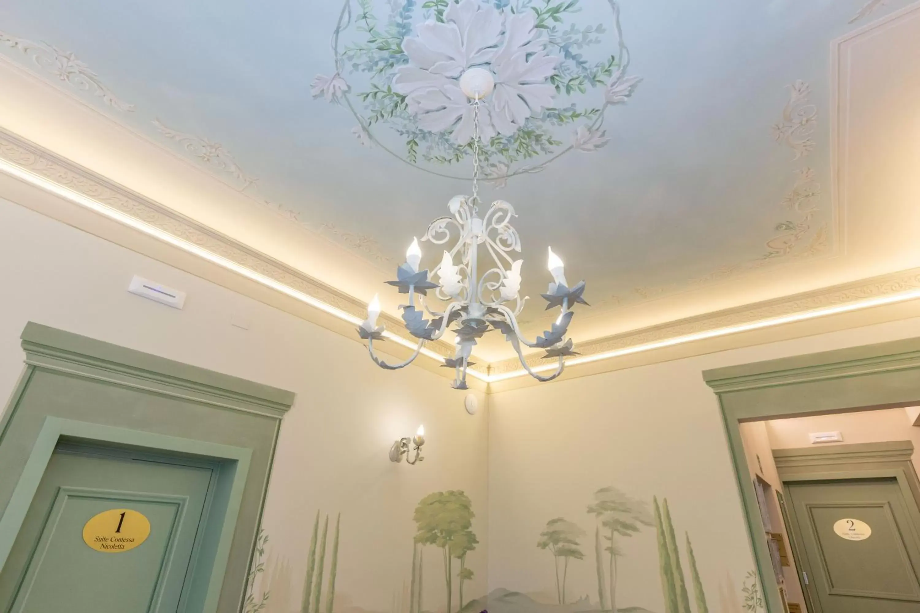 Lobby or reception in Villa Tortorelli