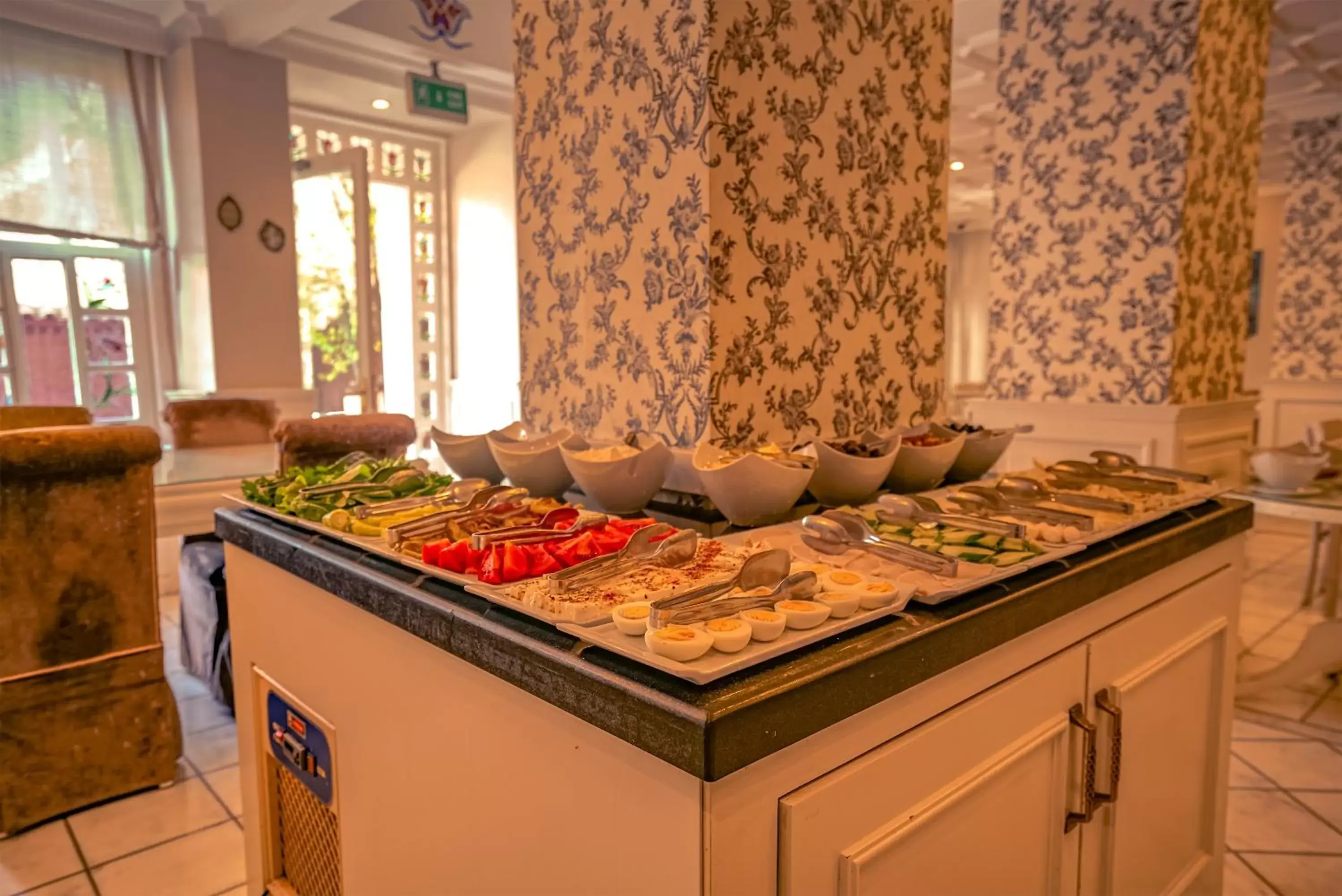 Buffet breakfast in Avicenna Hotel Sultanahmet