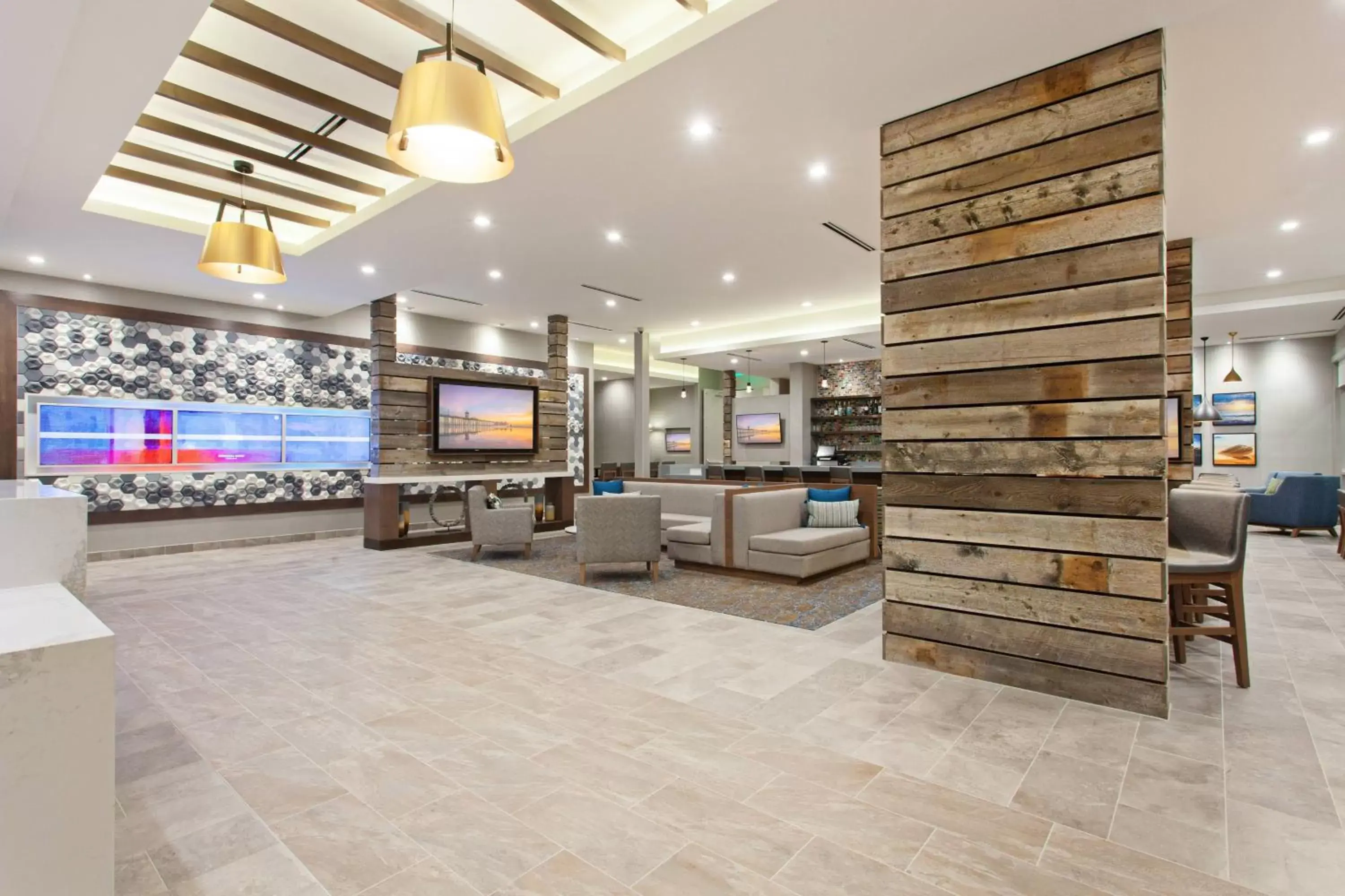 Lobby or reception in SpringHill Suites by Marriott Huntington Beach Orange County