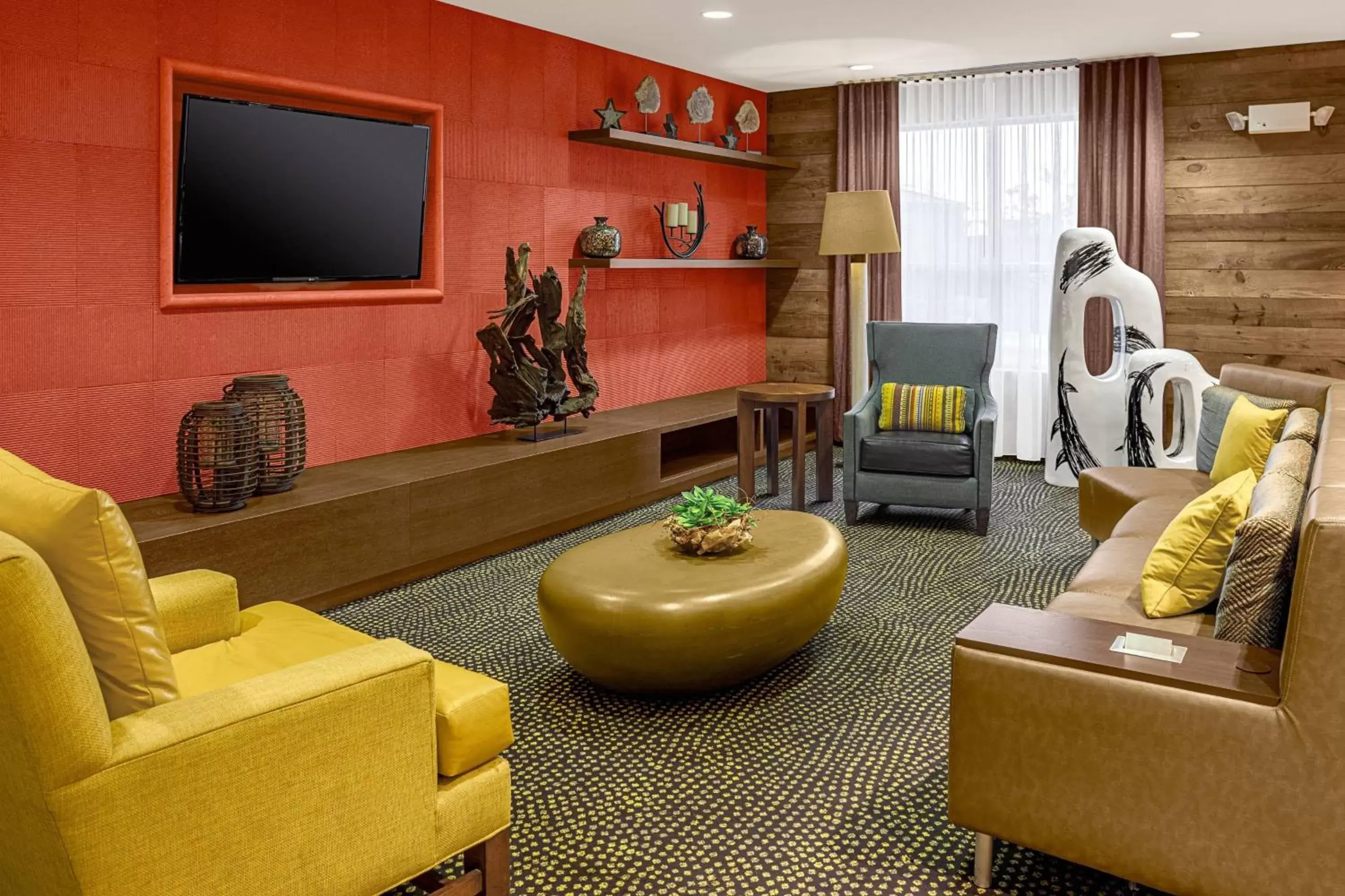 Lobby or reception, Seating Area in Courtyard by Marriott Charleston Summerville