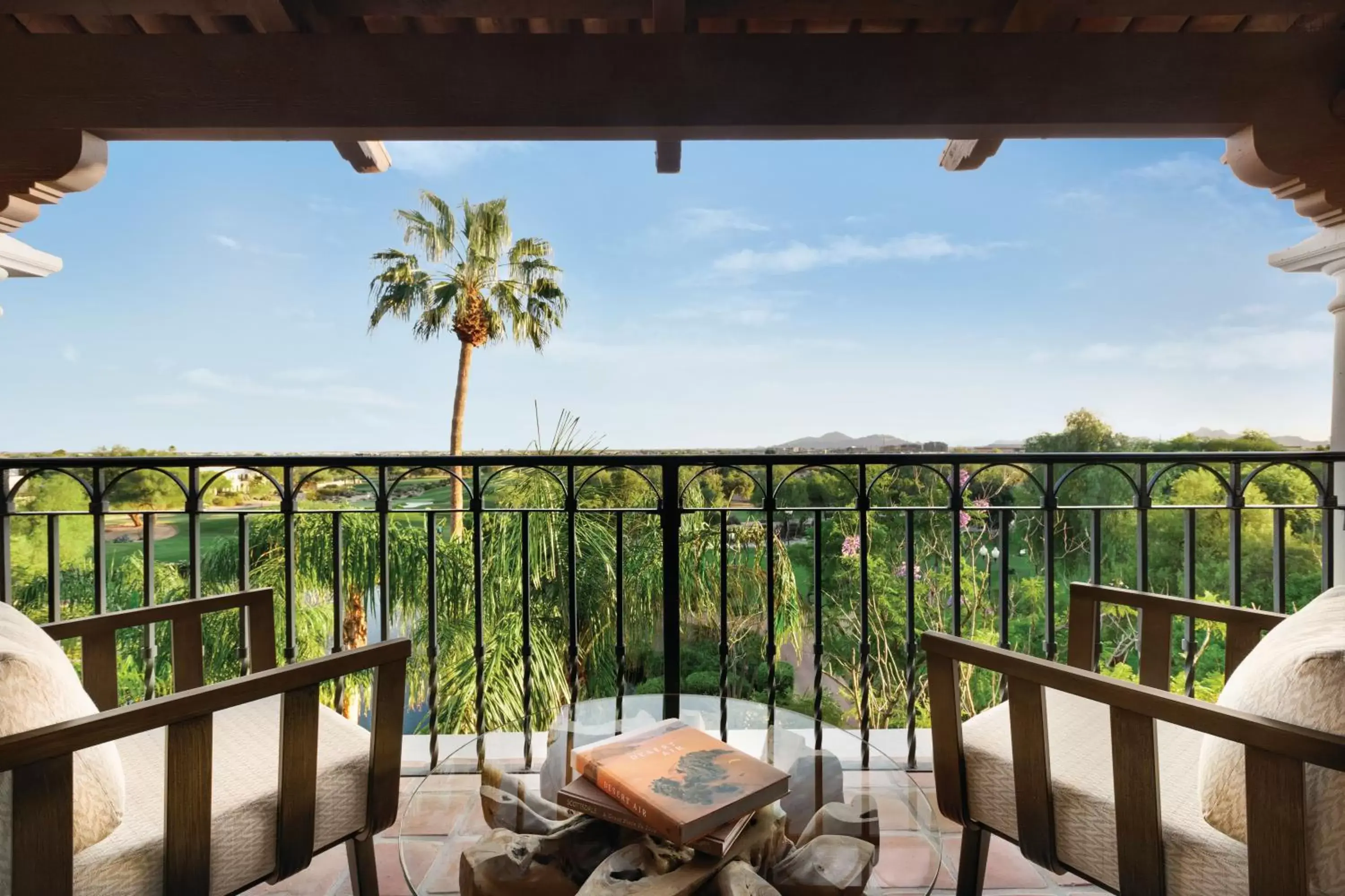 View (from property/room), Balcony/Terrace in Fairmont Scottsdale Princess