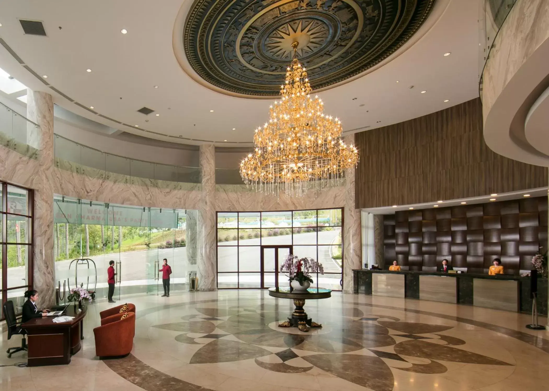 Lobby or reception, Lobby/Reception in Swiss-Belresort Tuyen Lam