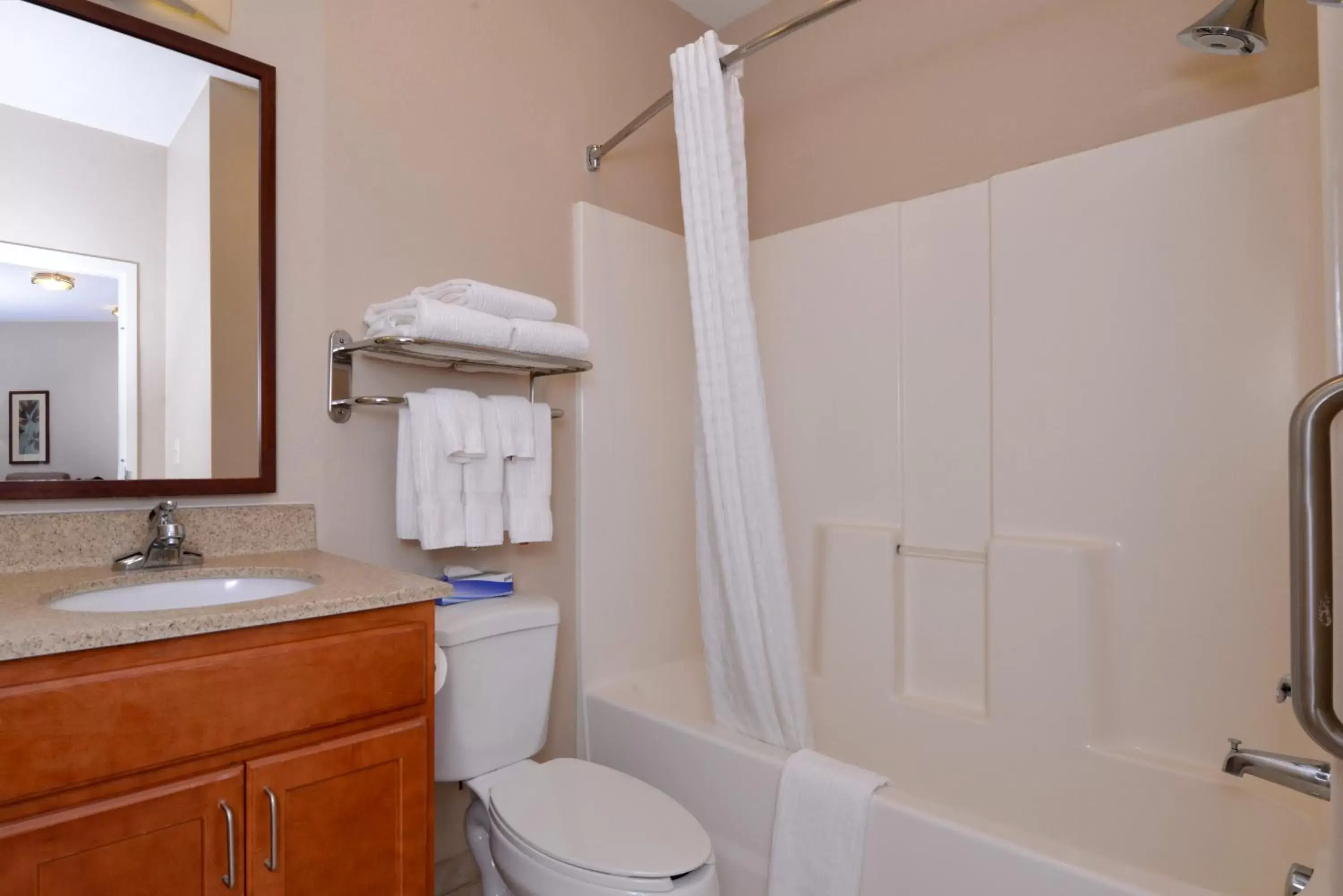 Bathroom in Candlewood Suites Boise - Towne Square, an IHG Hotel