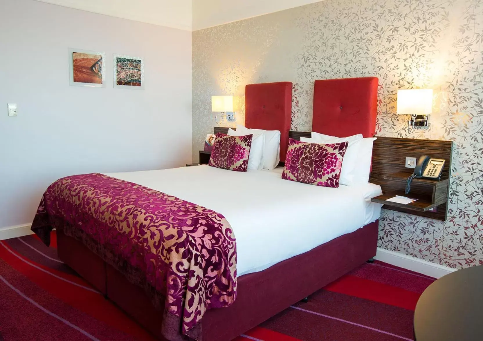 Bed in Crowne Plaza Dublin Blanchardstown, an IHG Hotel