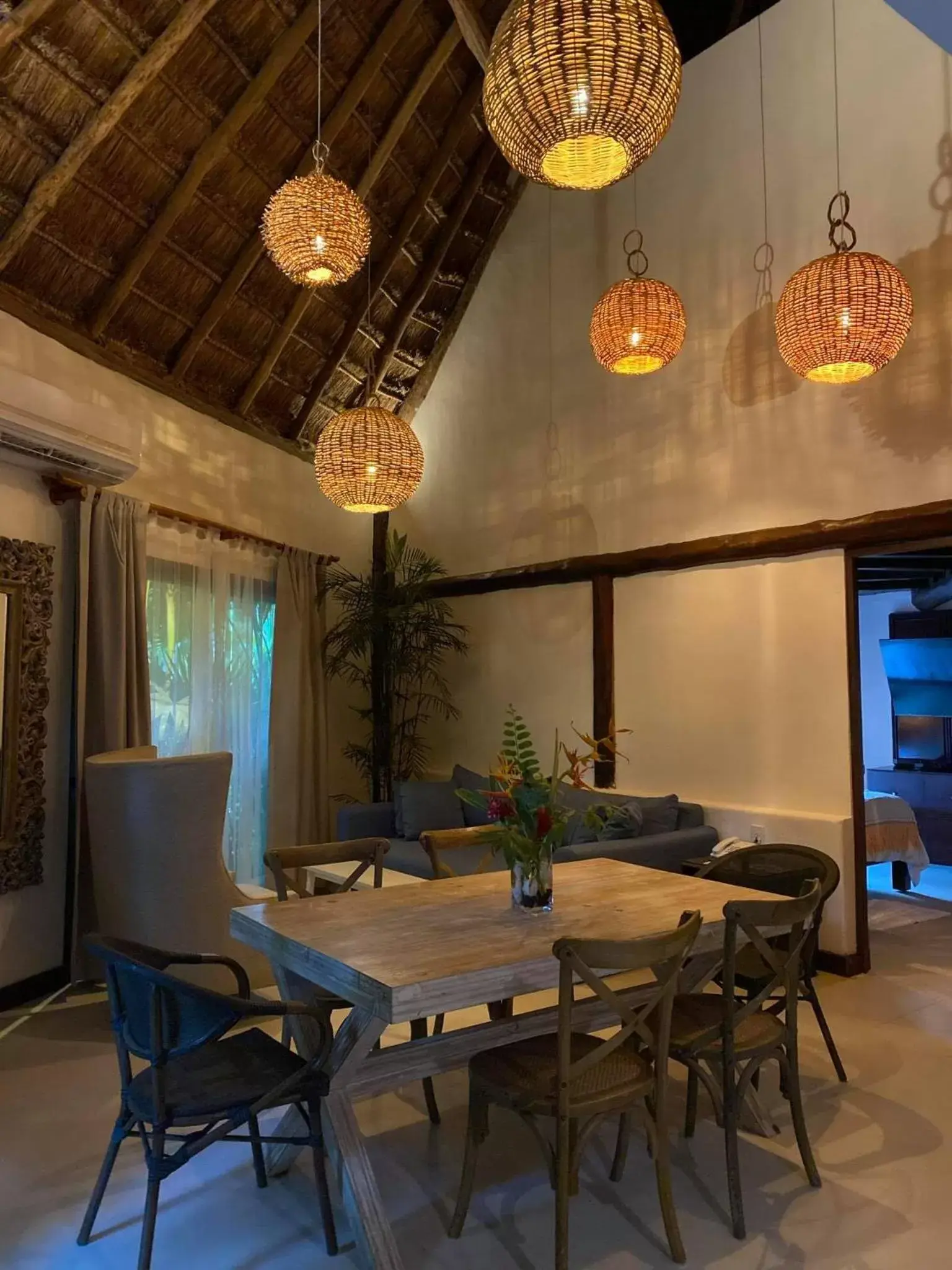 Living room, Dining Area in Ana y Jose Hotel & Spa Tulum - All inclusive