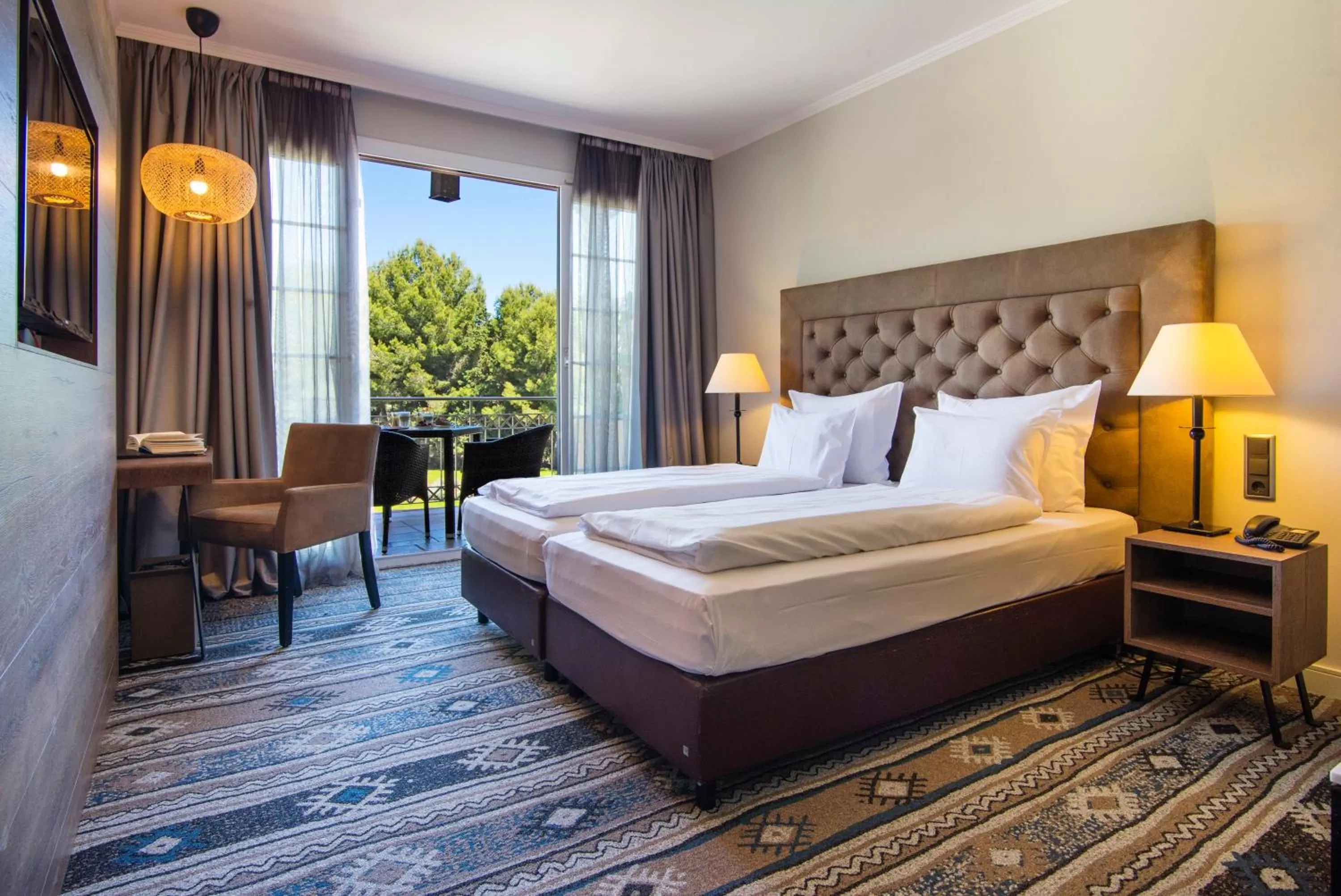 Twin Room in Lindner Hotel Mallorca Portals Nous, part of JdV by Hyatt