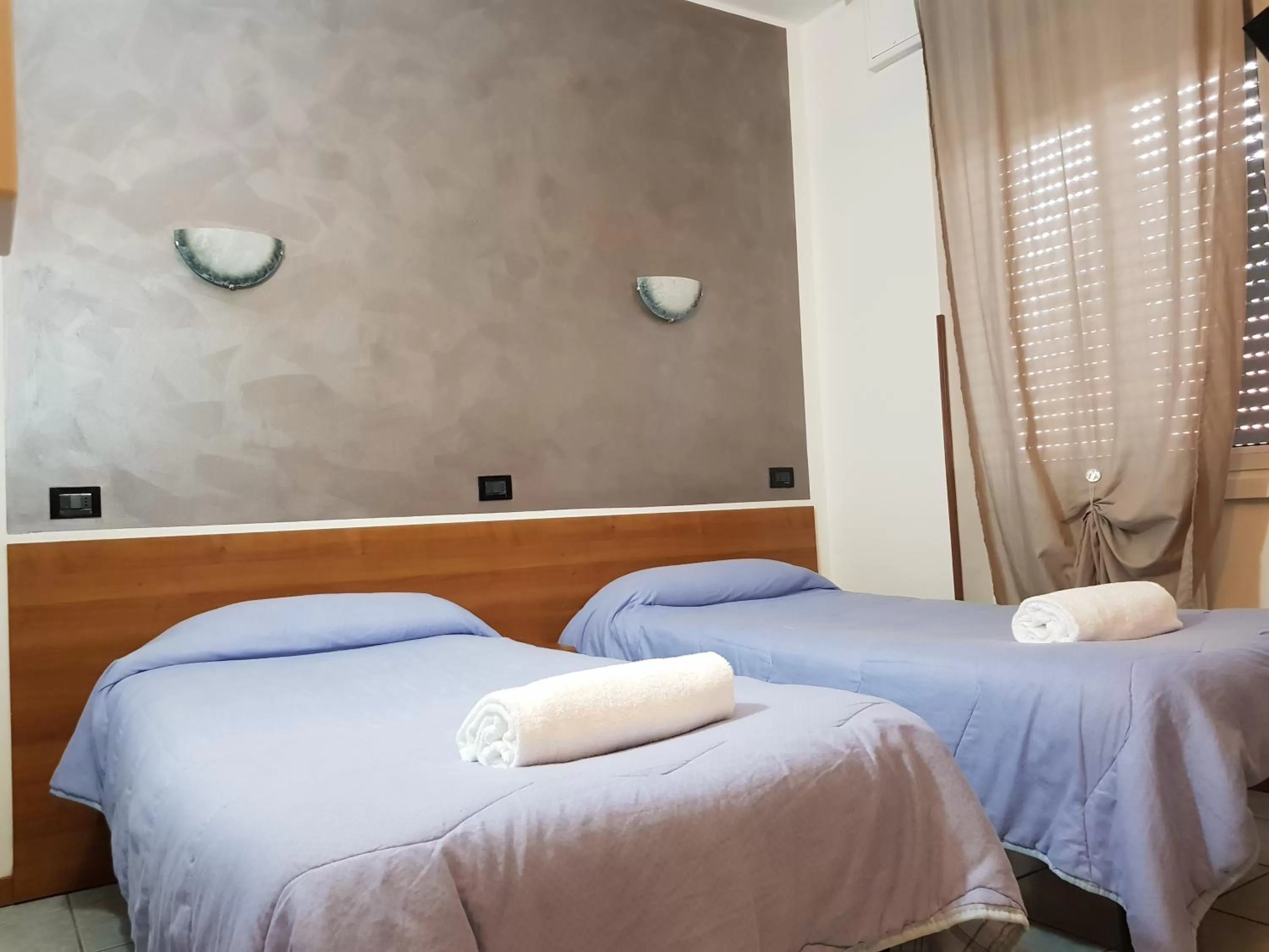 Bed in Hotel Marinoni