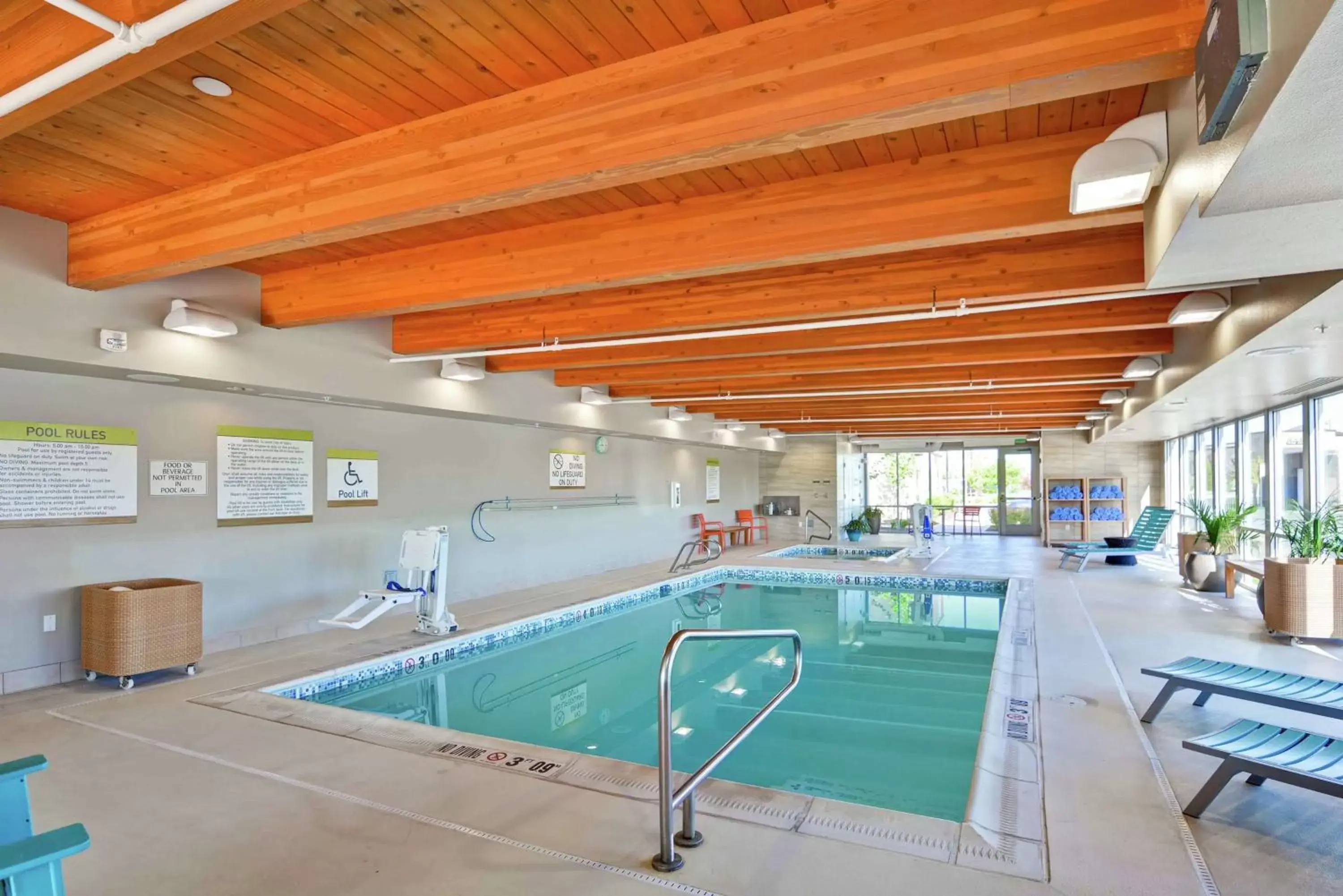 Pool view, Swimming Pool in Home2 Suites by Hilton Idaho Falls