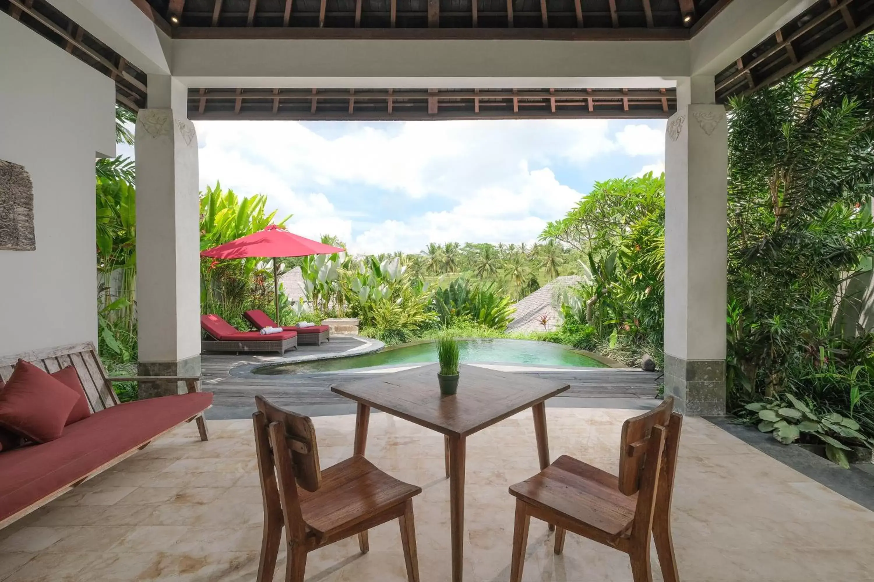 Patio in Puri Sebali Resort