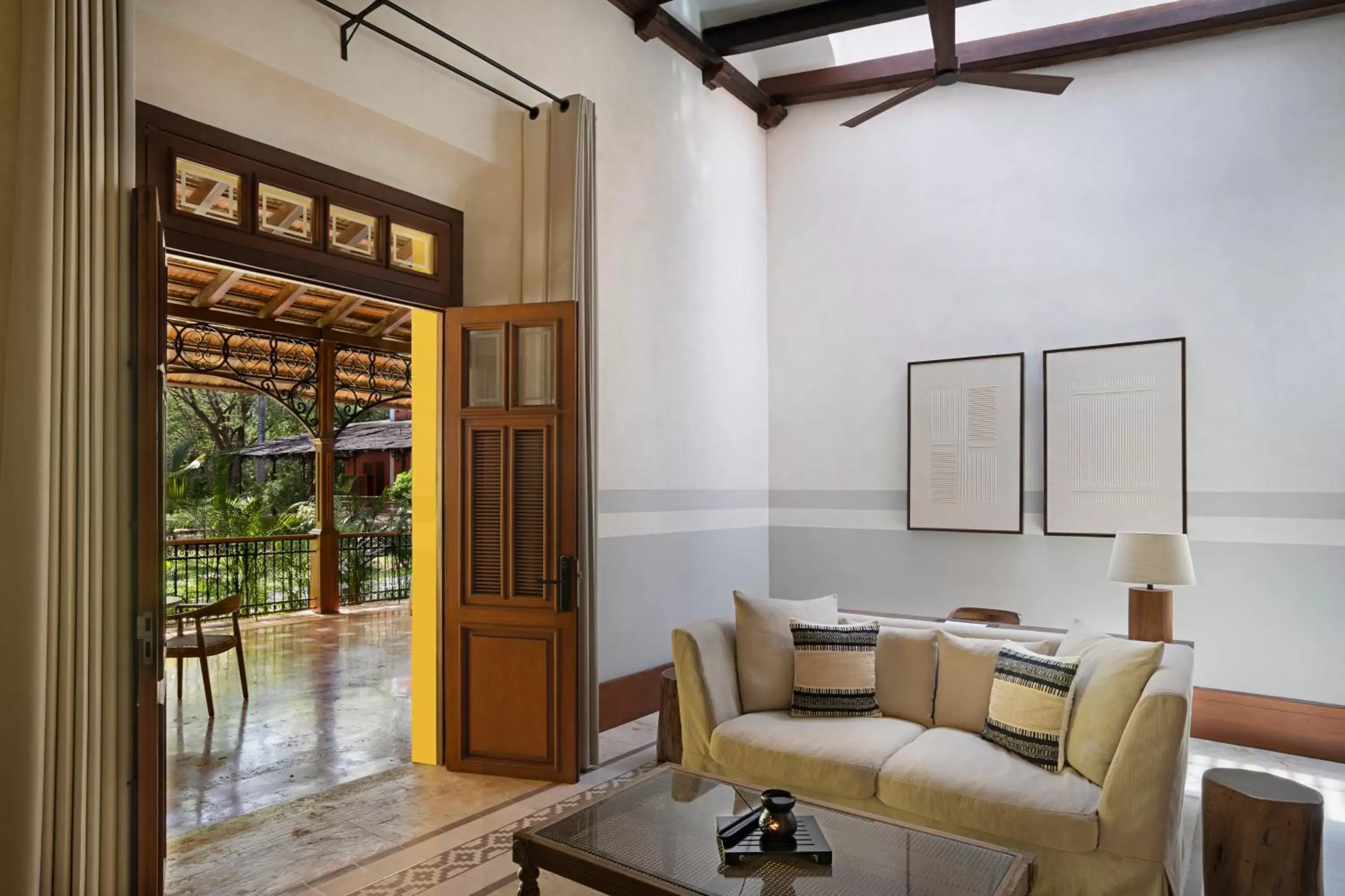 Living room, Seating Area in Hacienda Xcanatun, Angsana Heritage Collection