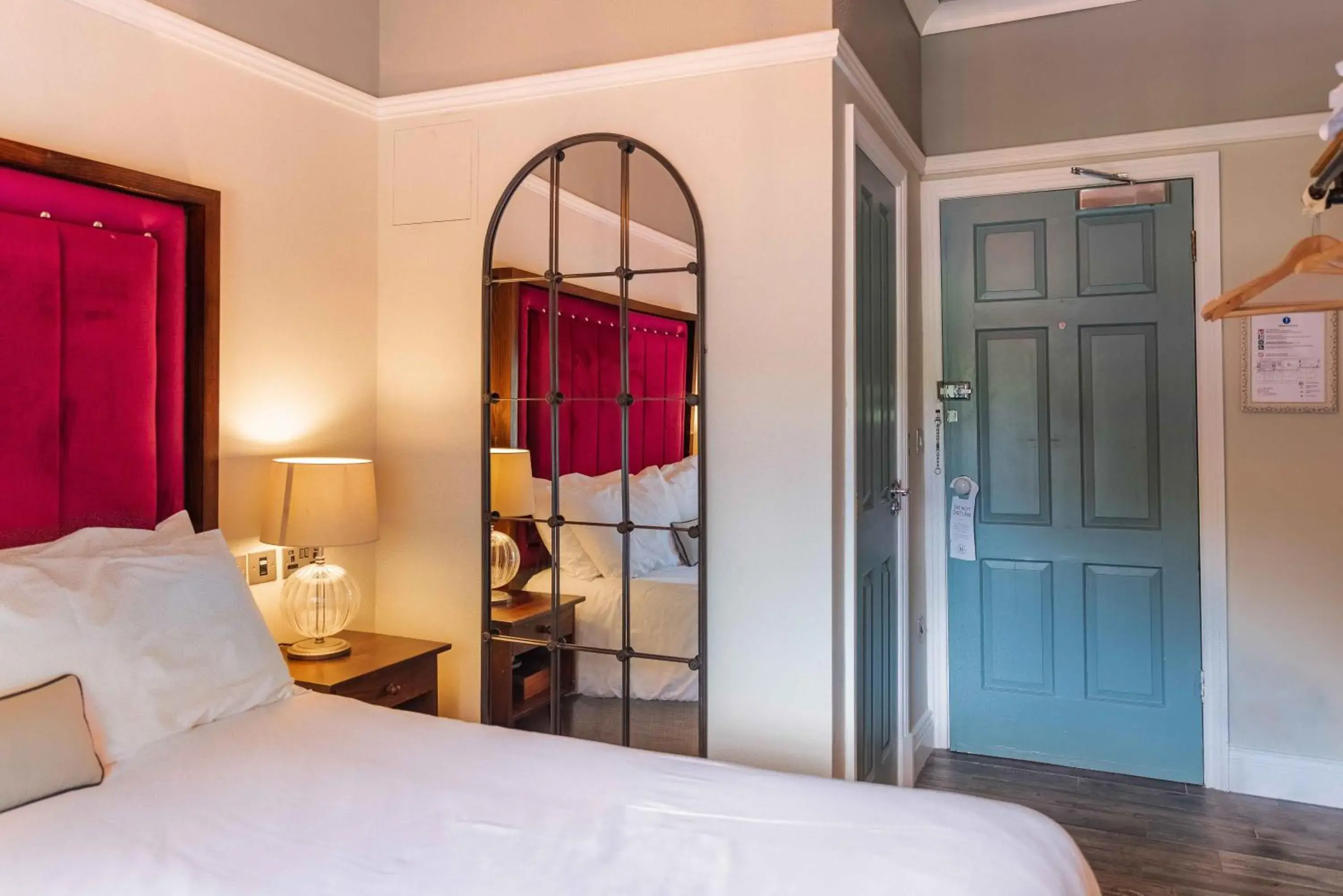 Bedroom, Bed in Hallgarth Manor House