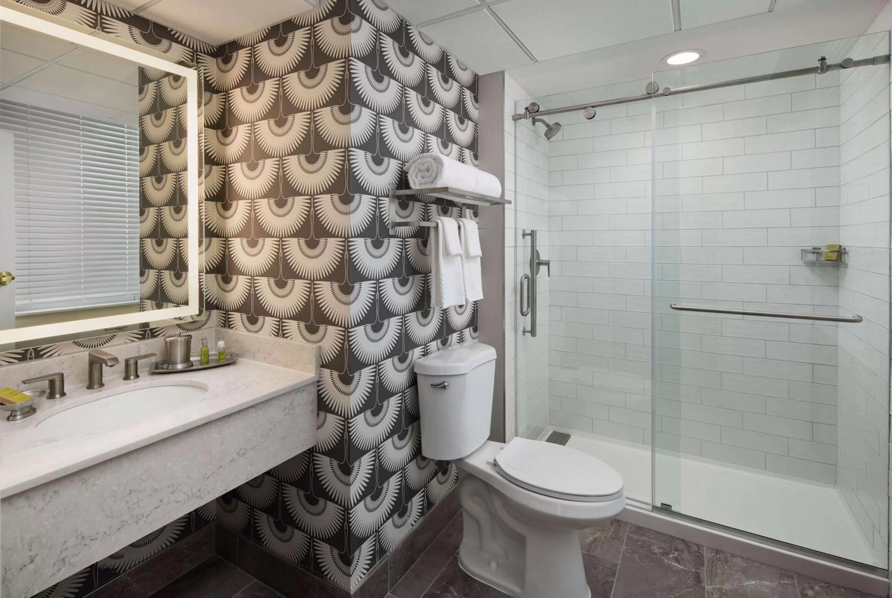 Bathroom in The Terrace Hotel Lakeland, Tapestry Collection by Hilton