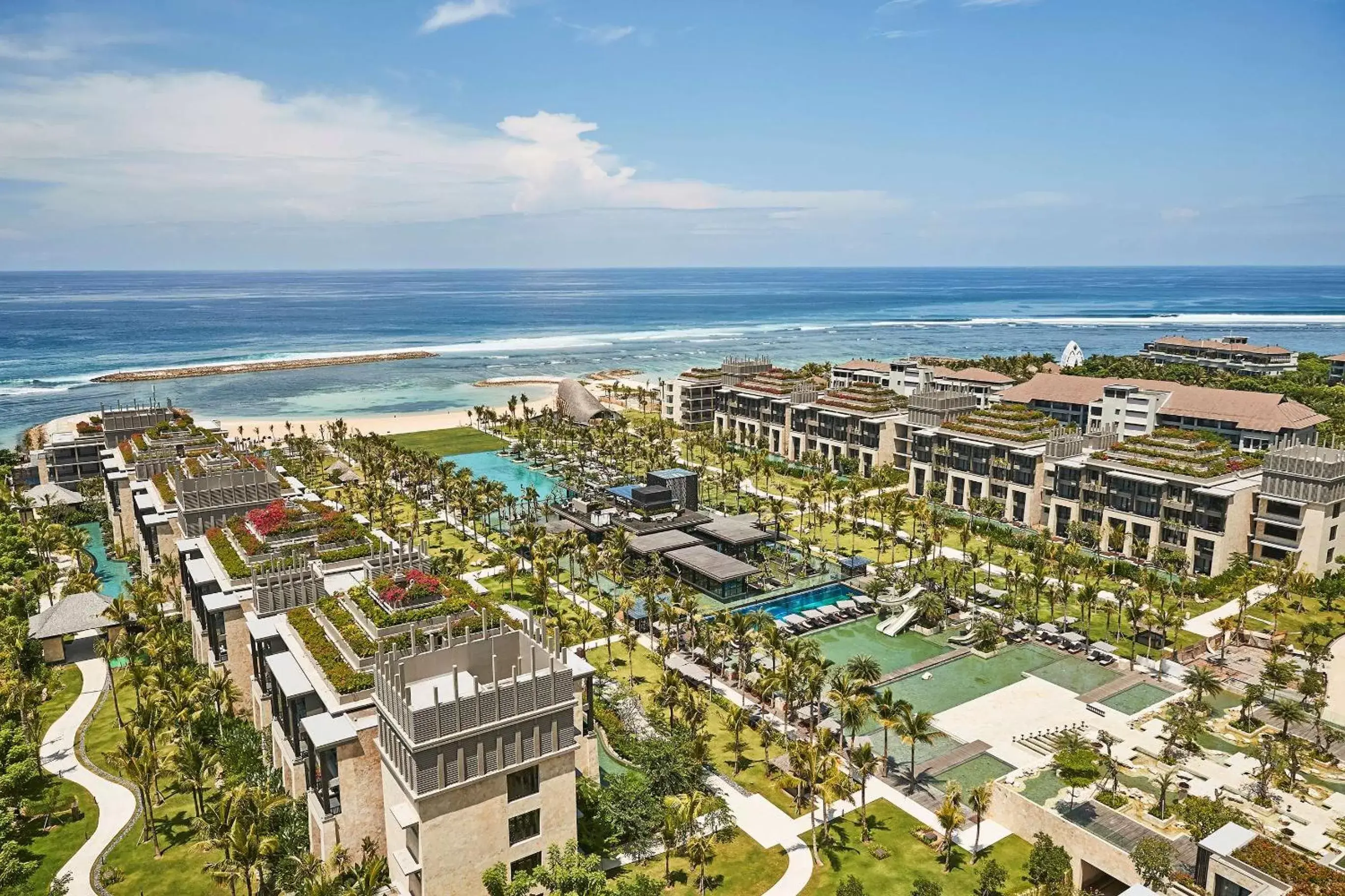 Property building, Bird's-eye View in The Apurva Kempinski Bali