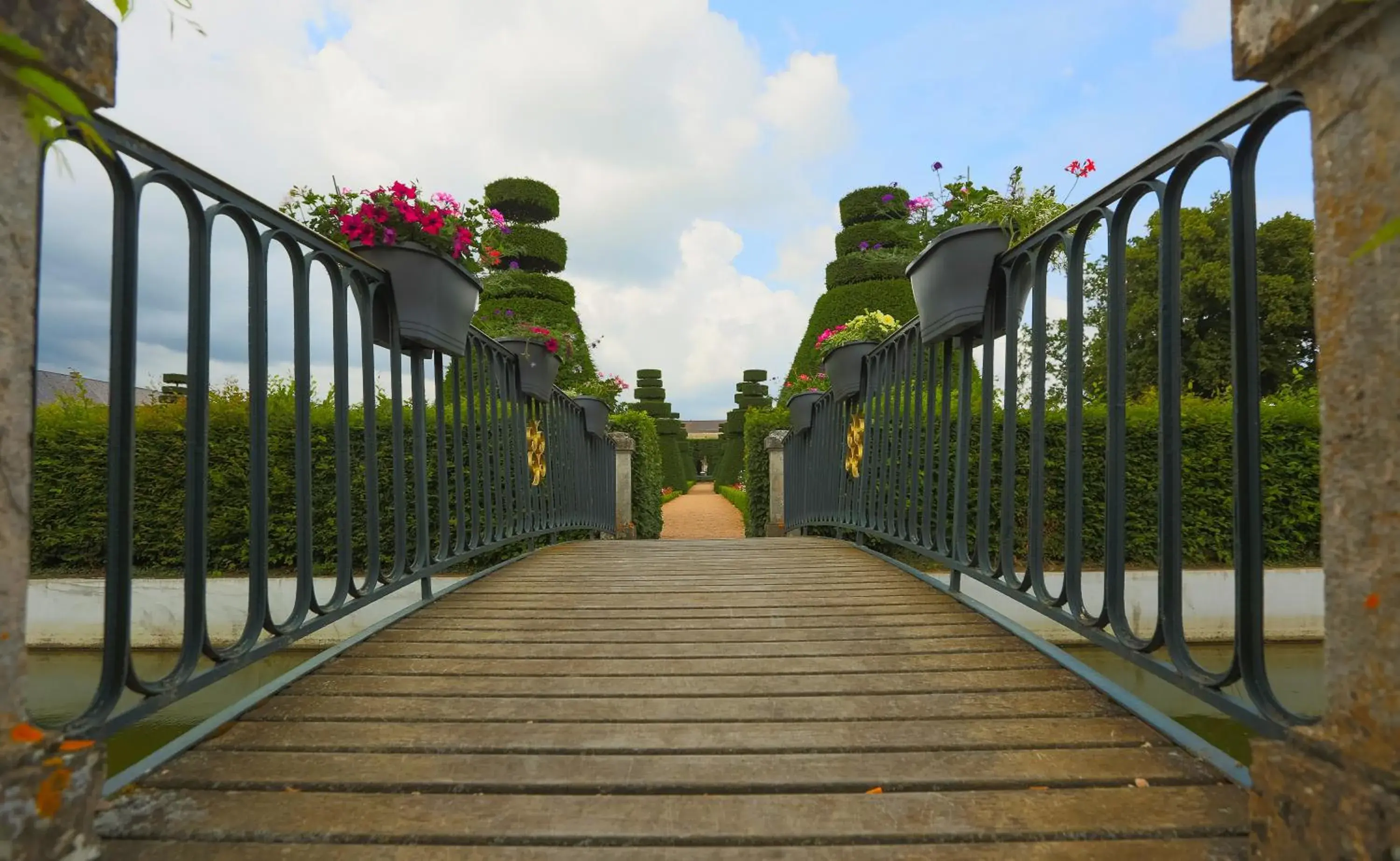 Spring in Château de Pizay