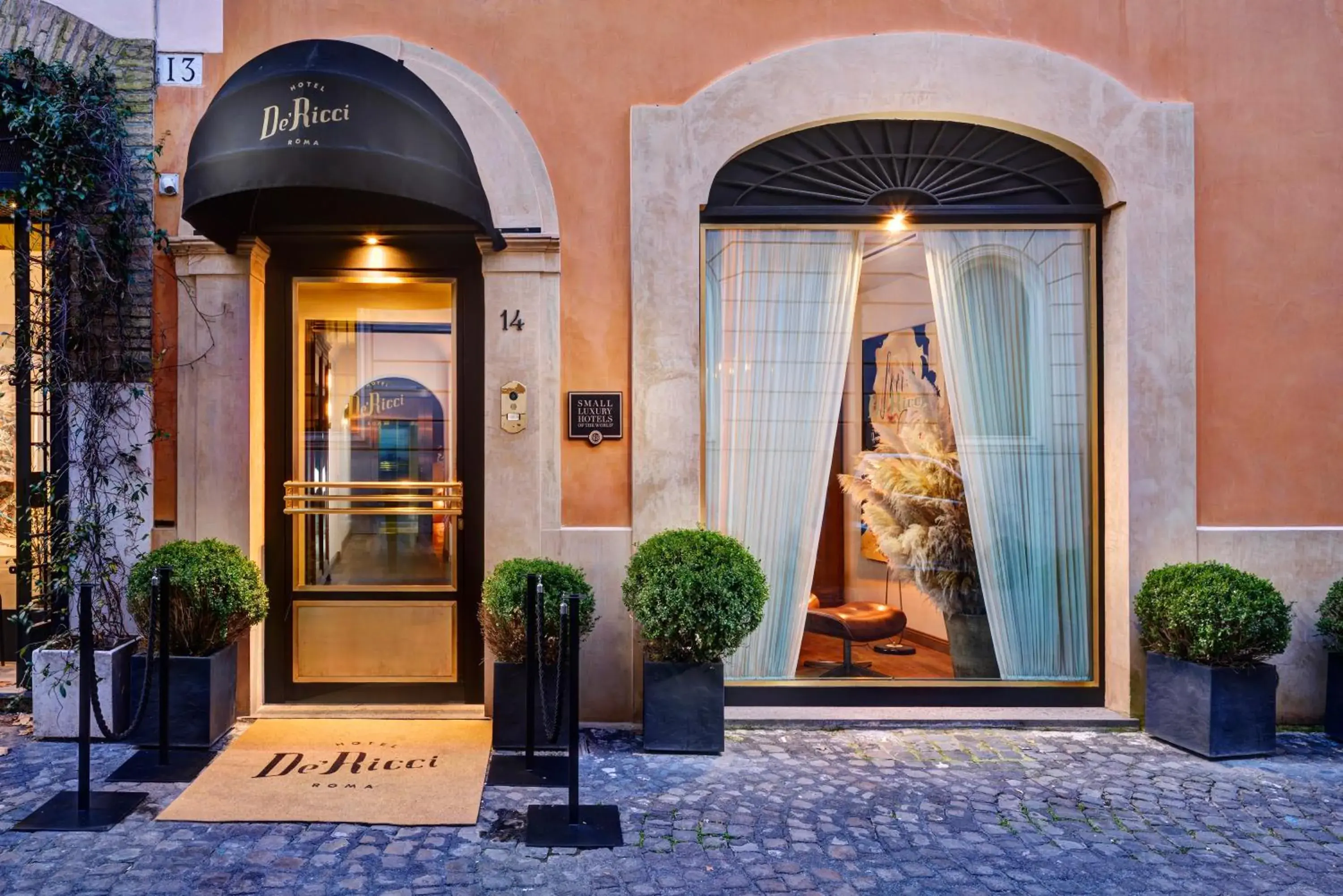 Facade/entrance in Hotel De' Ricci - Small Luxury Hotels of the World