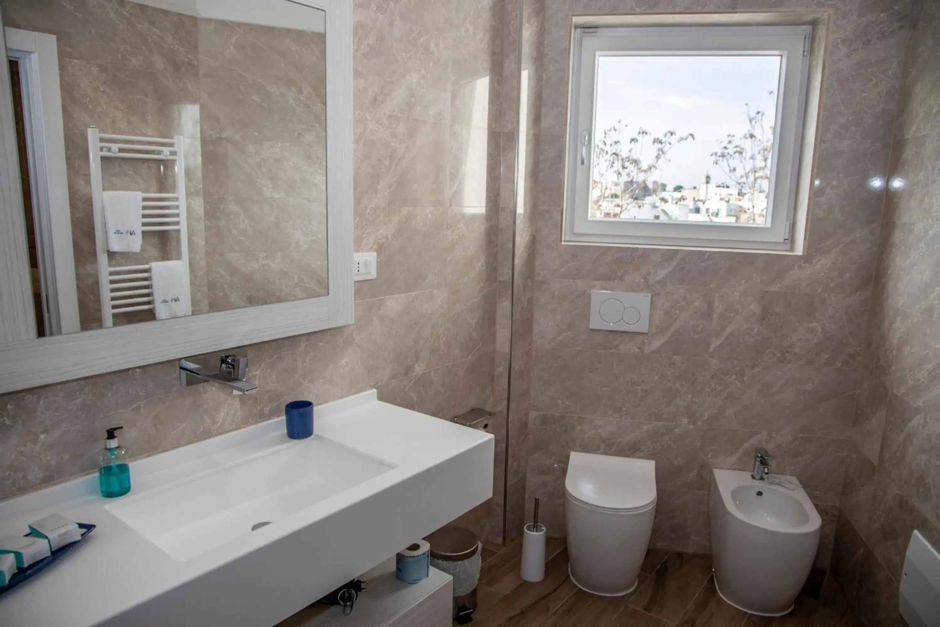 Bathroom in Hotel Adriatico