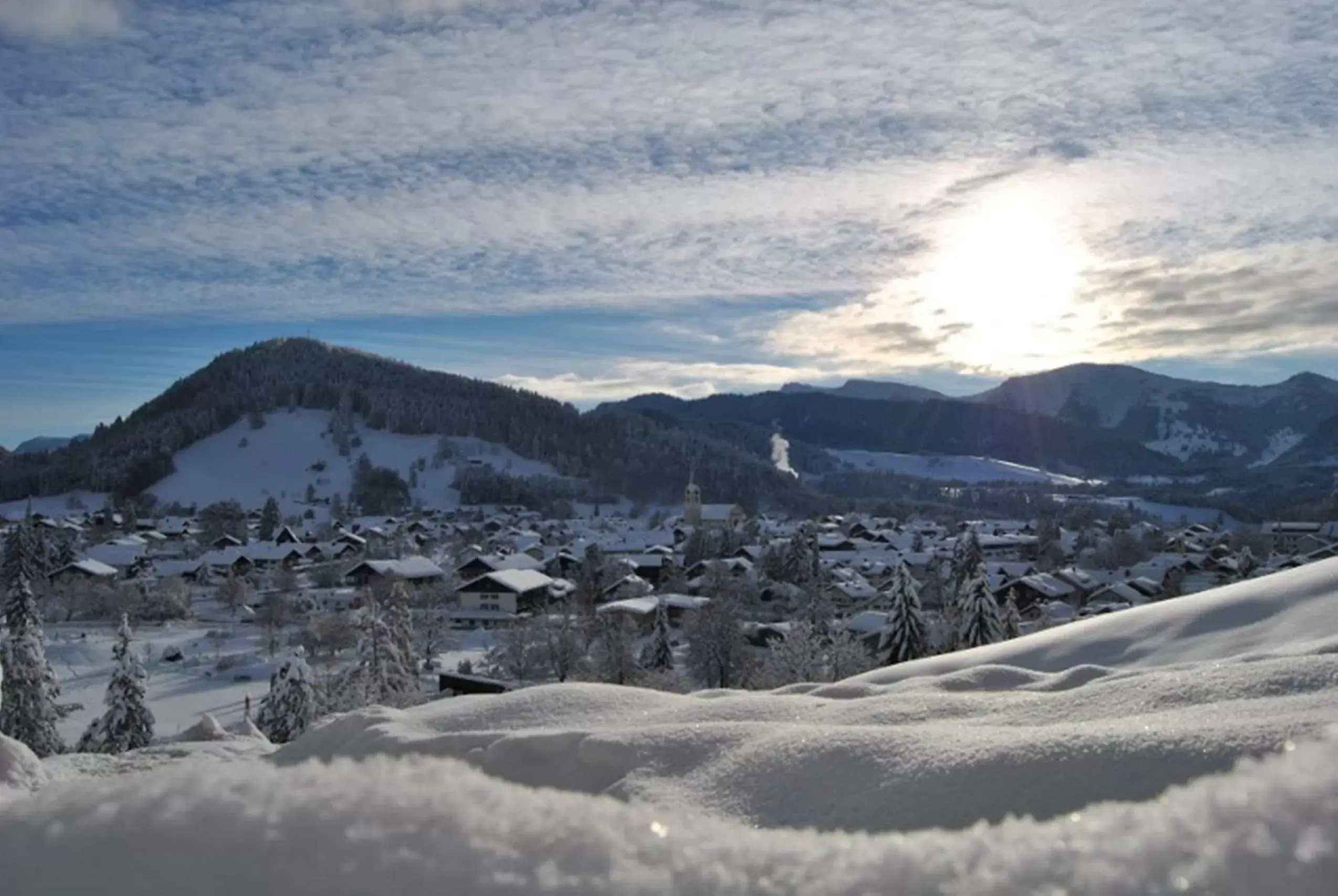 Nearby landmark, Winter in Lindner Hotel Oberstaufen Parkhotel, part of JdV by Hyatt