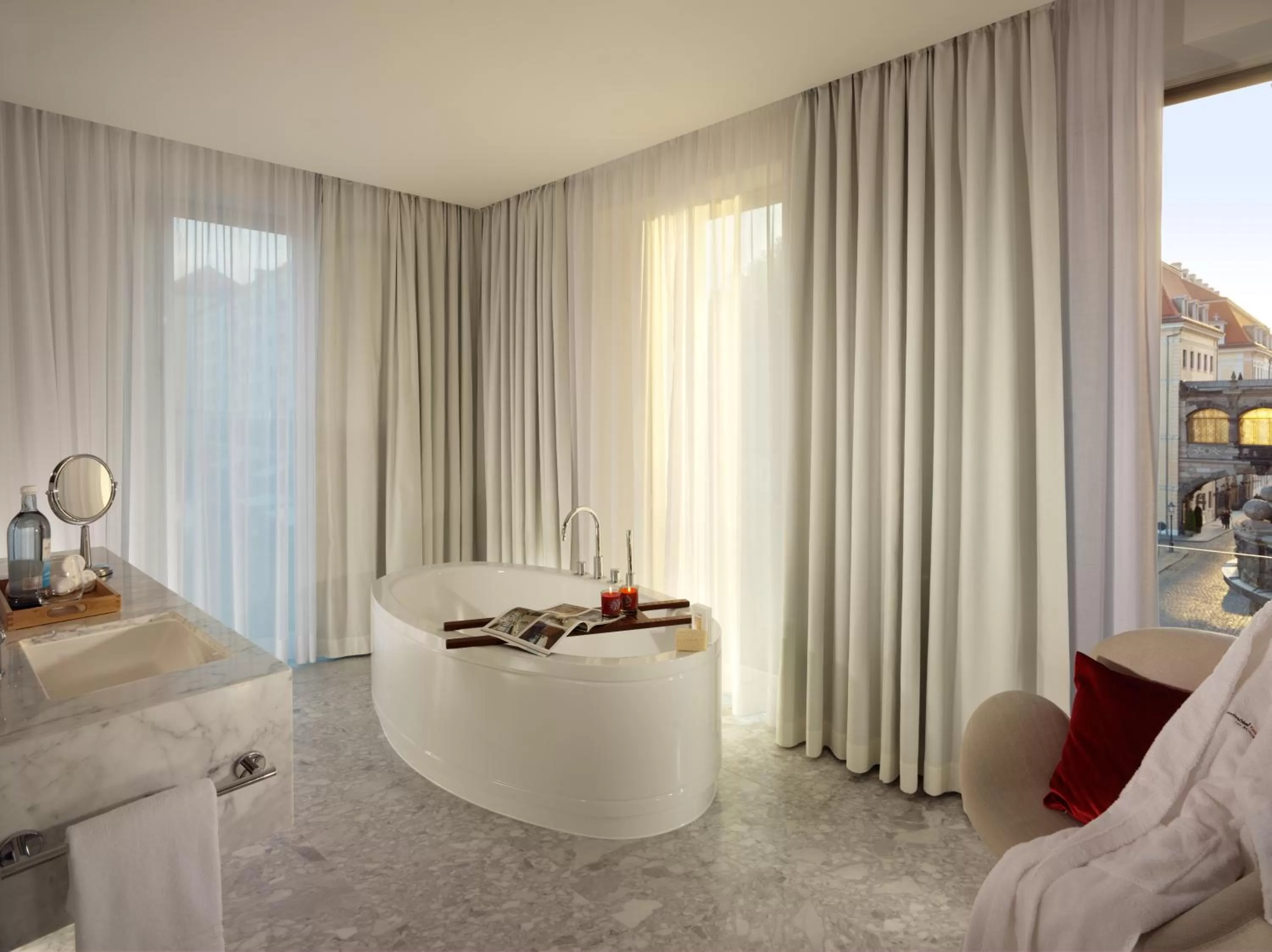 Bathroom in HYPERION Hotel Dresden Am Schloss