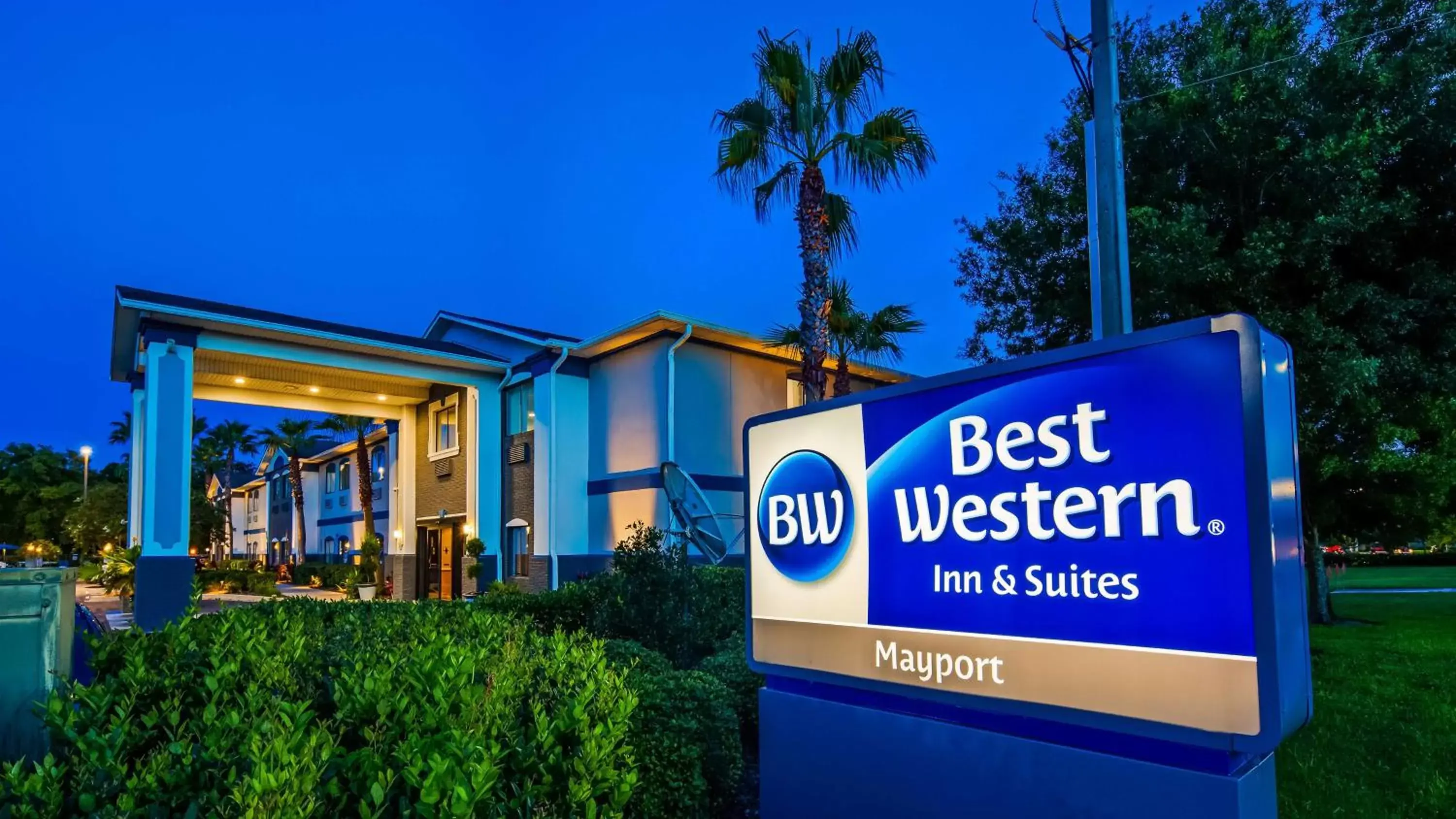 Property building in Best Western Mayport Inn and Suites