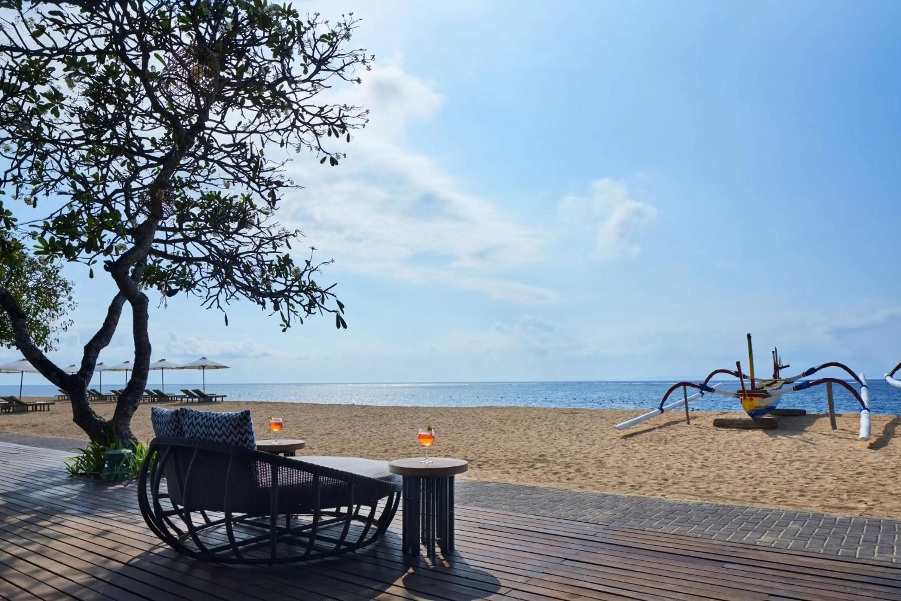 Beach in Hyatt Regency Bali