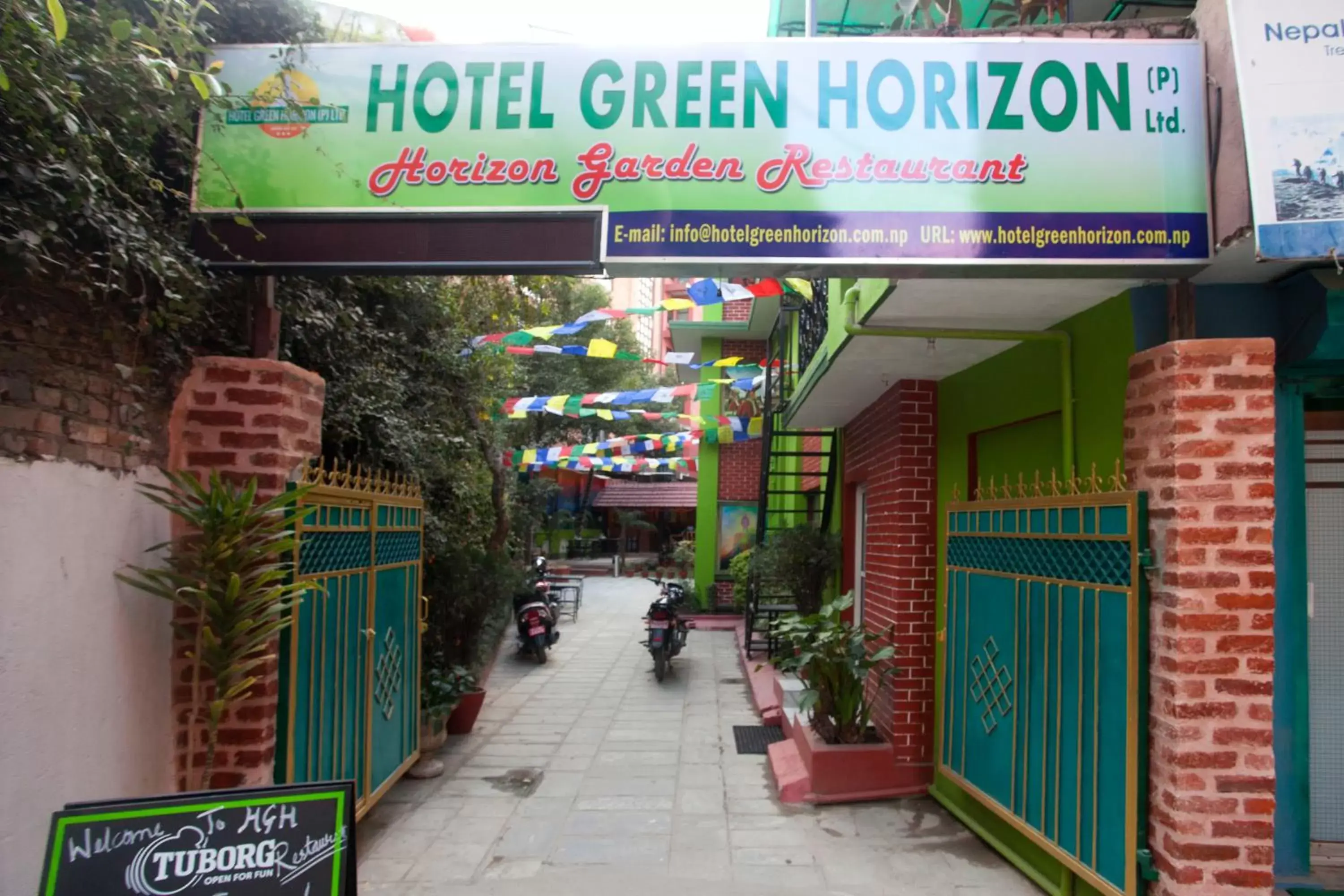 Property building in Hotel Green Horizon