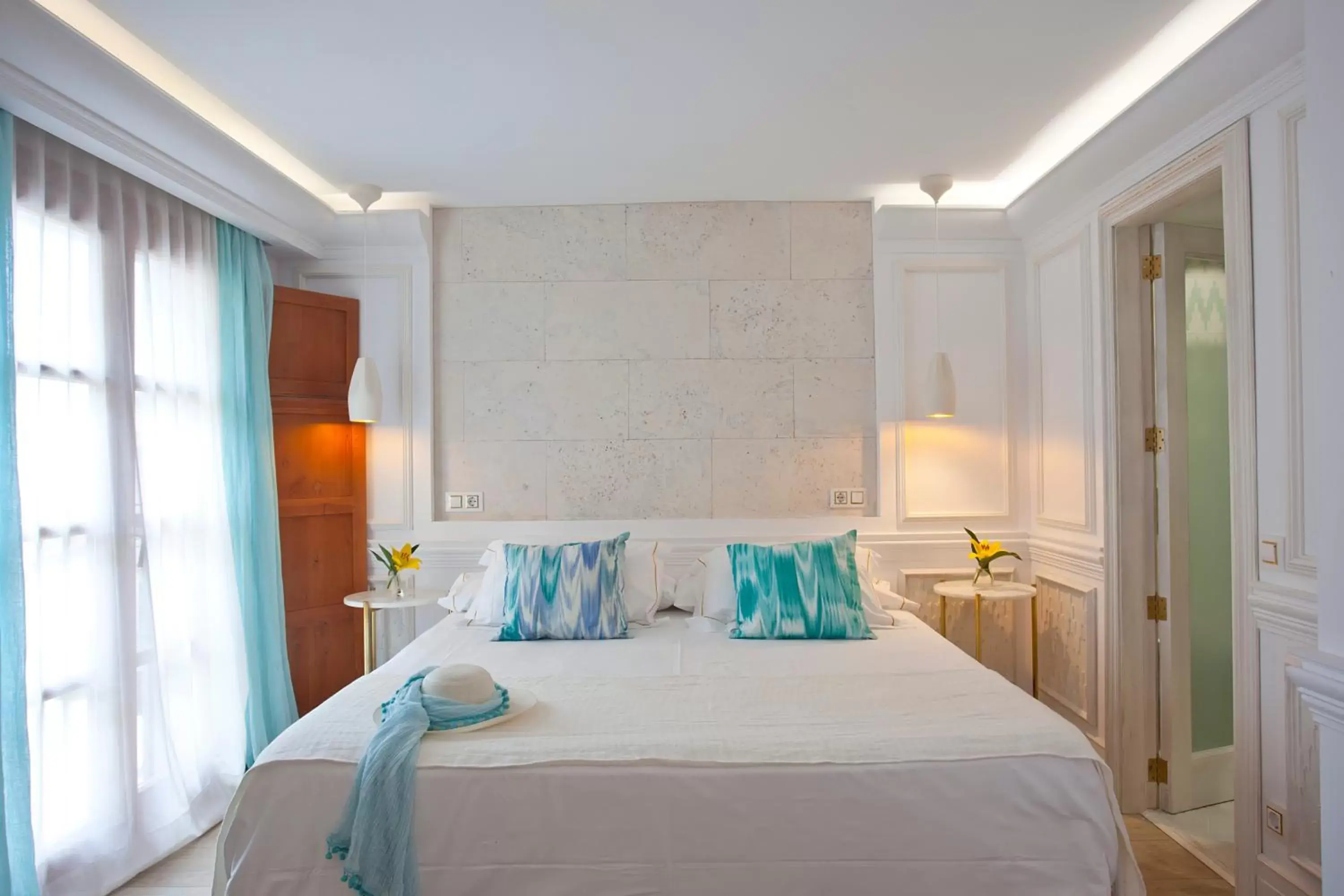 Bed in Son Sant Jordi Boutique House