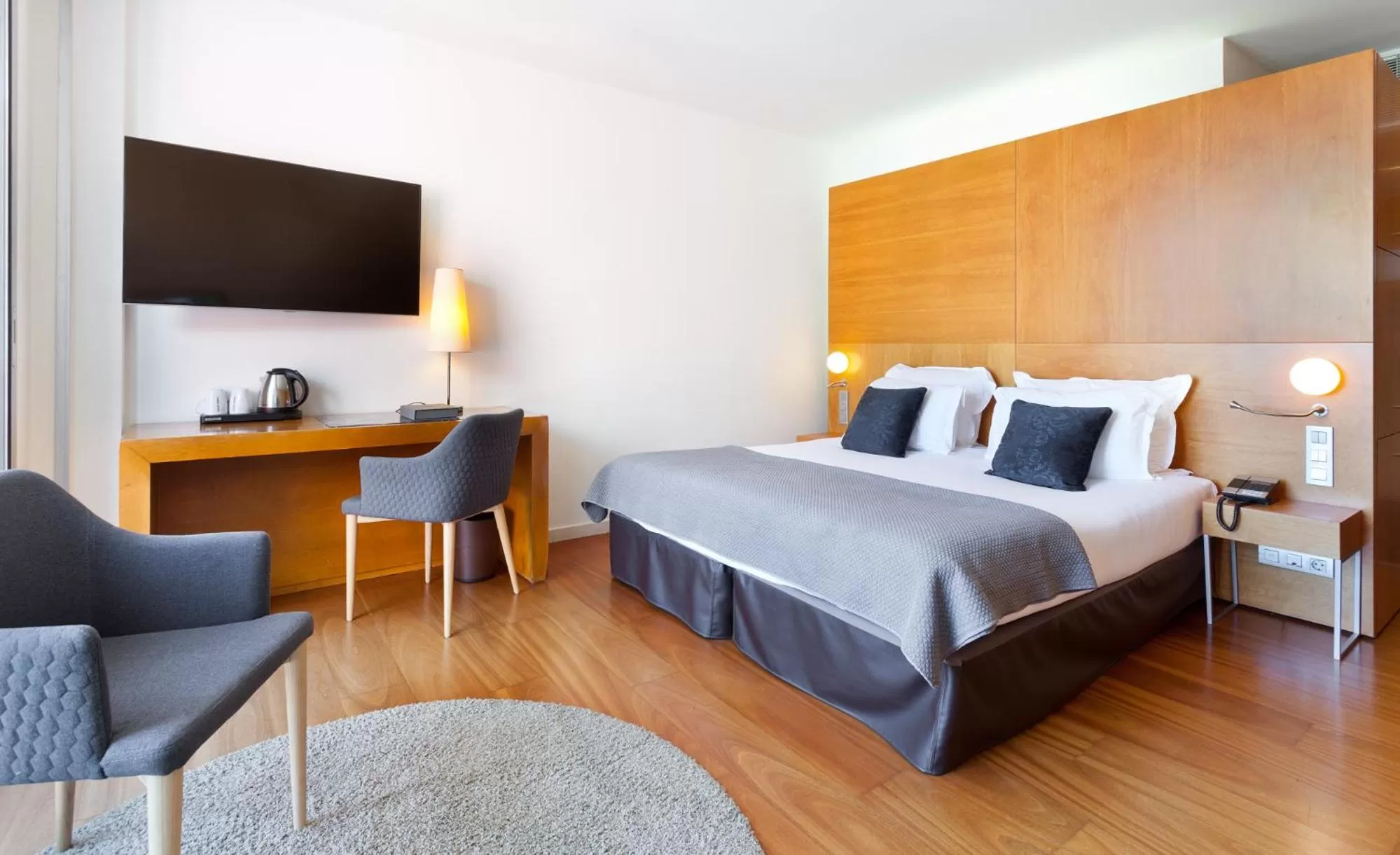 Bed in Hotel Condes de Barcelona