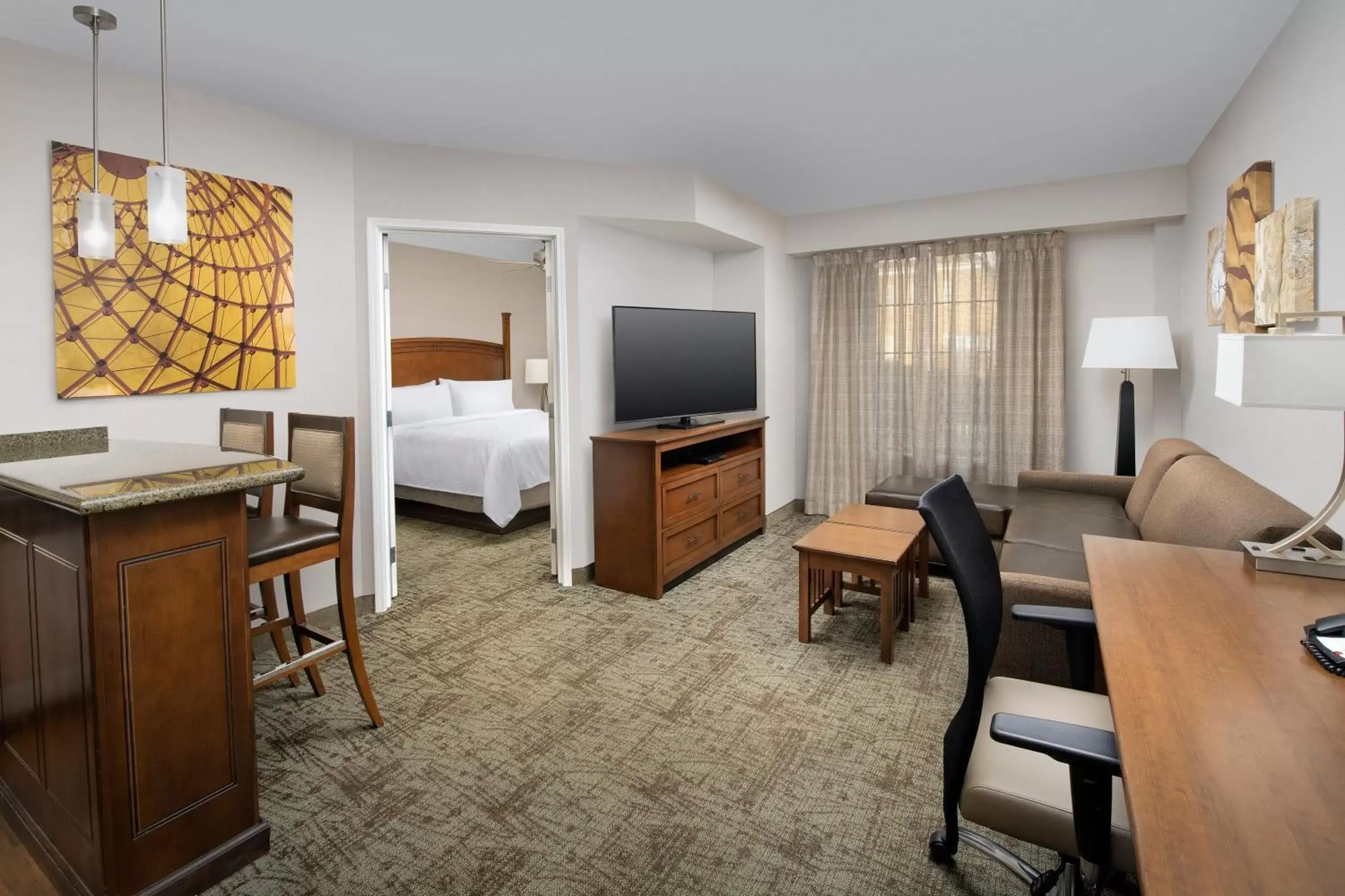 Photo of the whole room, TV/Entertainment Center in Staybridge Suites Columbia, an IHG Hotel