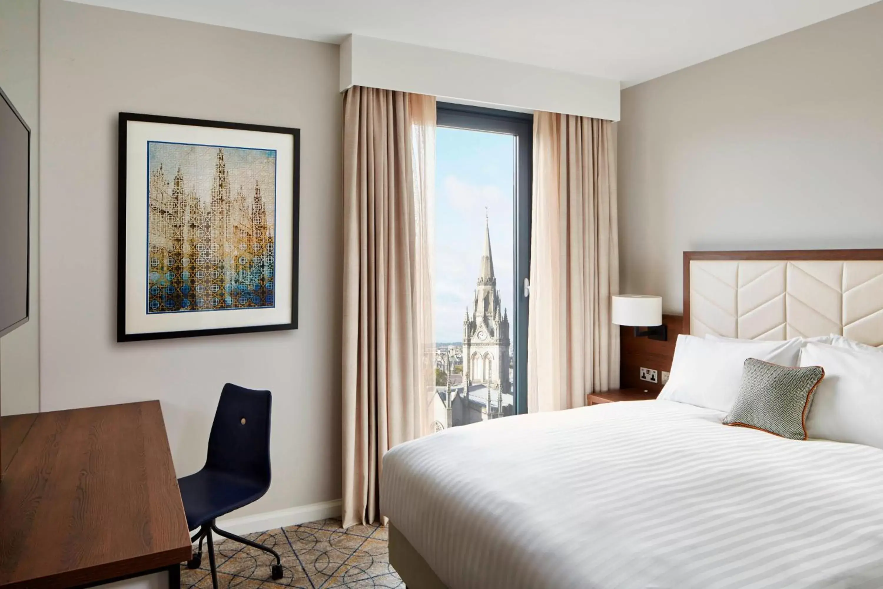 Bedroom, Bed in Residence Inn by Marriott Aberdeen