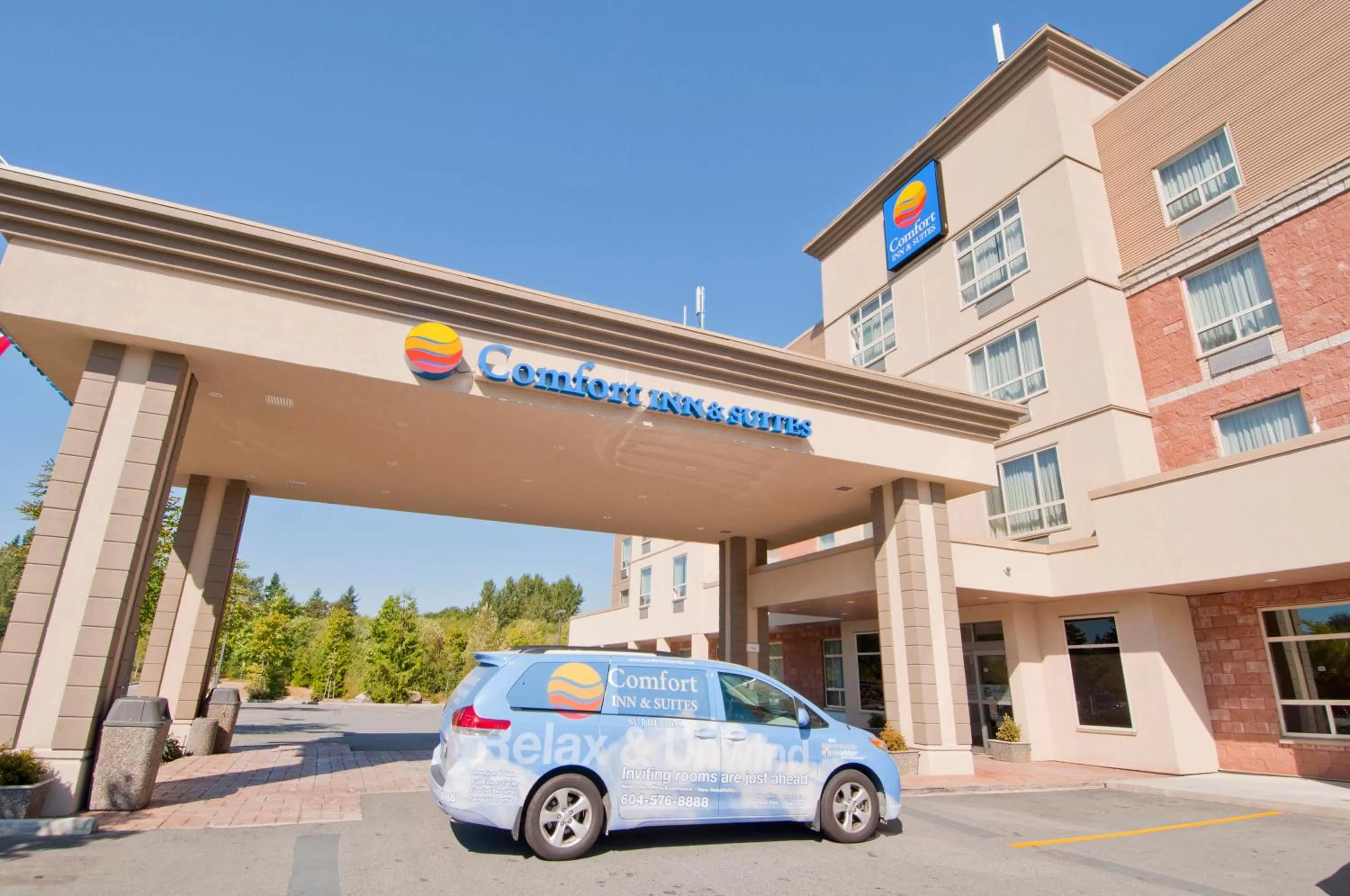 Property building in Comfort Inn & Suites