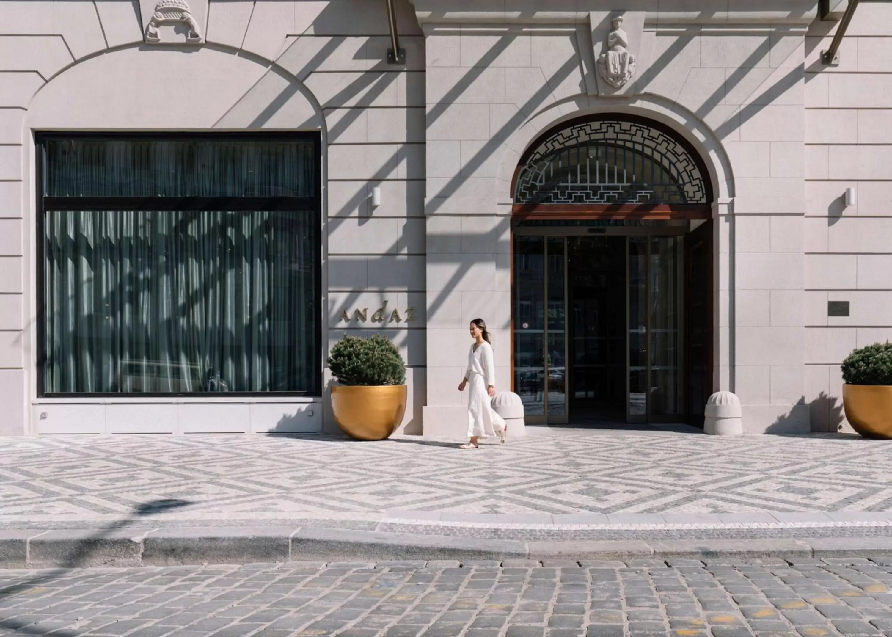 Property building in Andaz Prague, By Hyatt Property building in Andaz Prague, By Hyatt