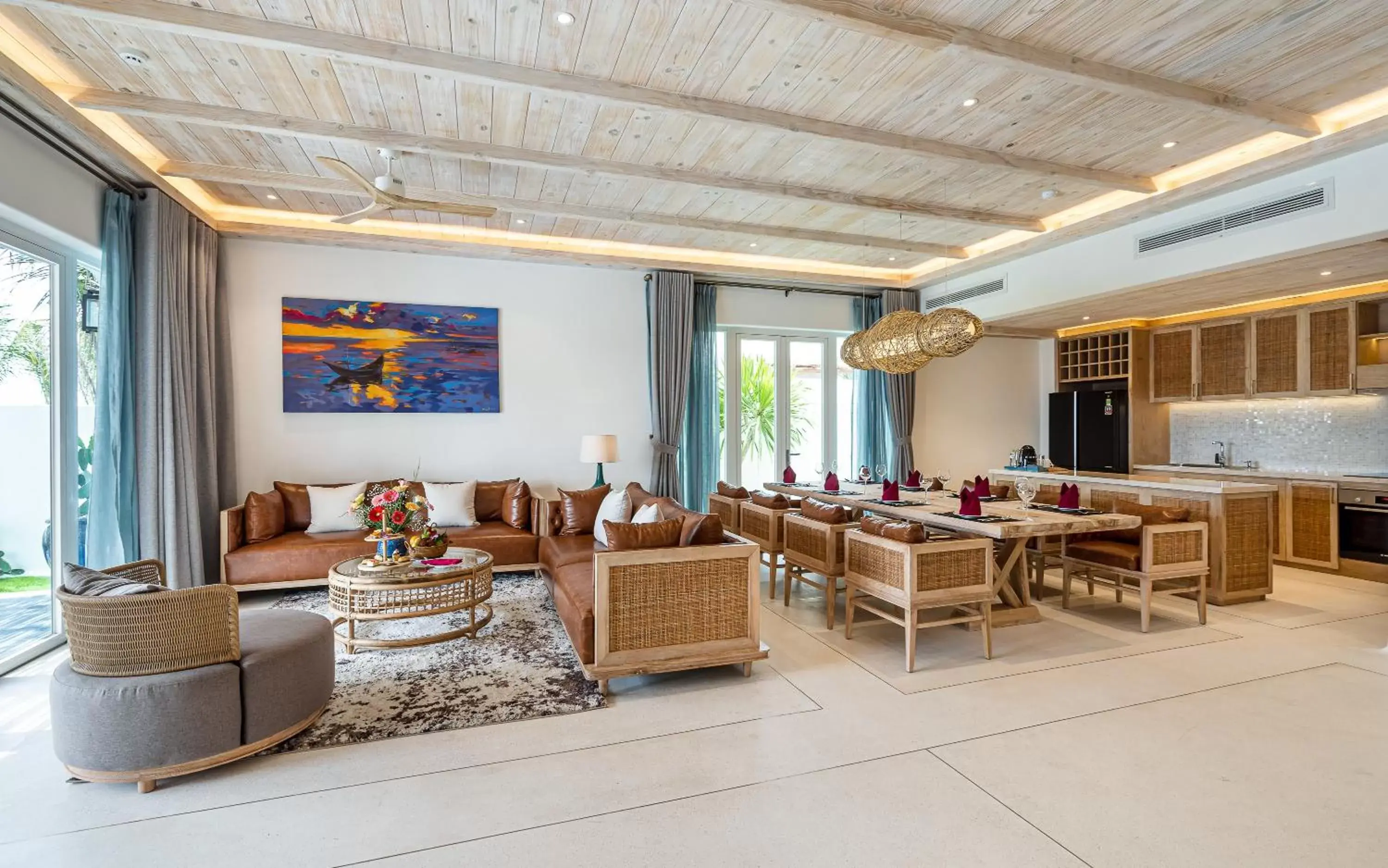 Living room in Stelia Beach Resort