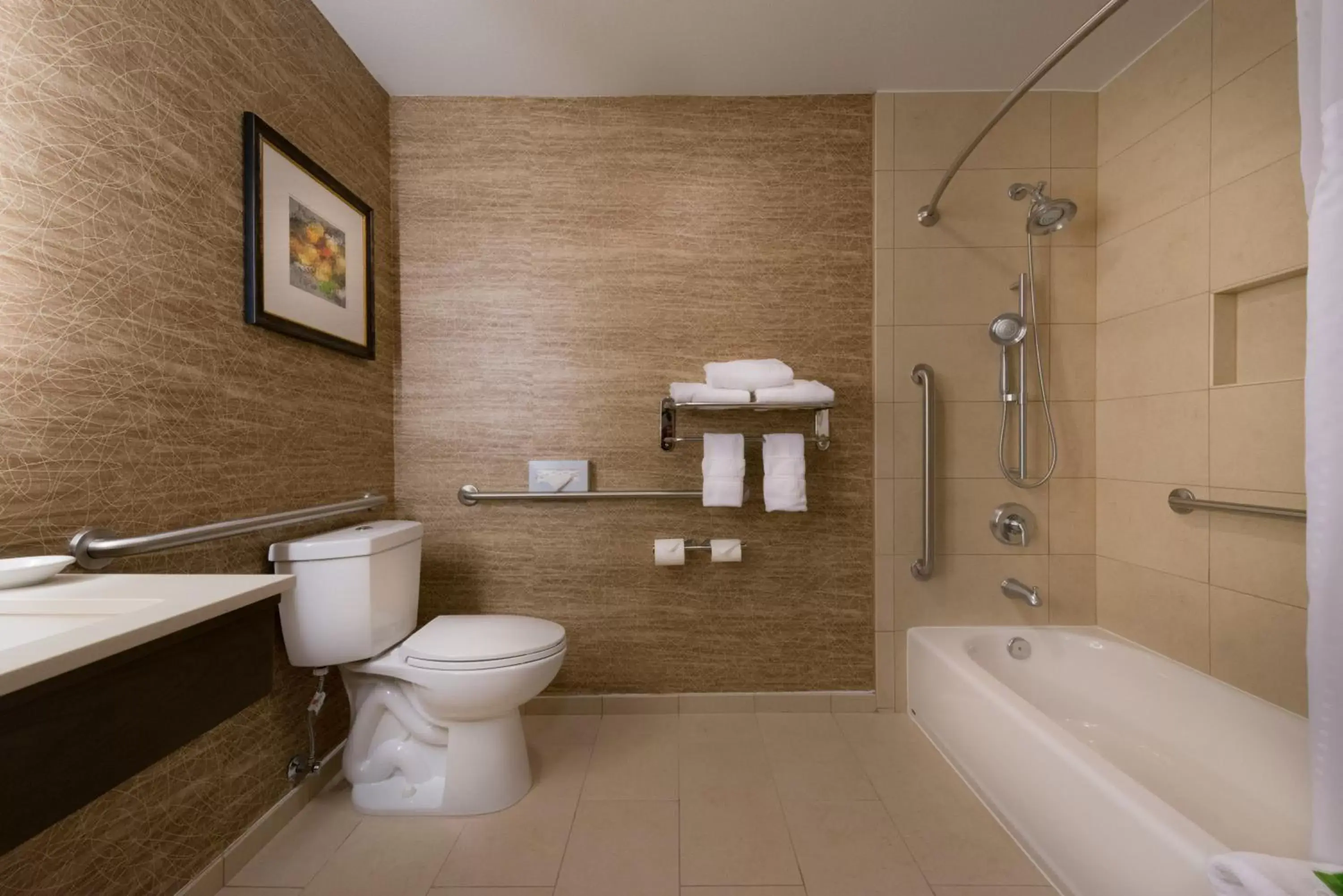 Bathroom in Holiday Inn Express Hotel & Suites Pasadena-Colorado Boulevard, an IHG Hotel