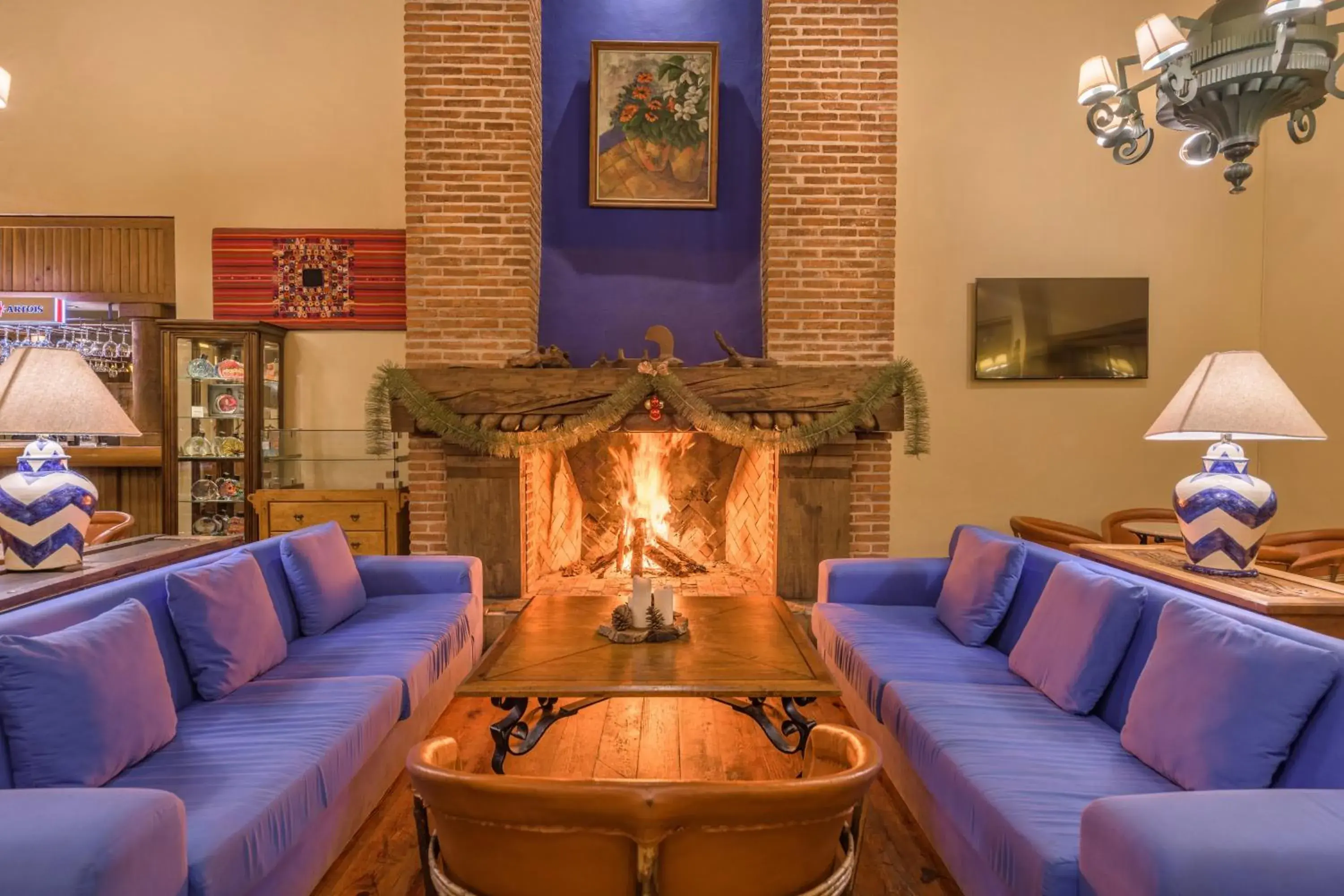 Lounge or bar, Seating Area in Tapalpa Country Club Hotel