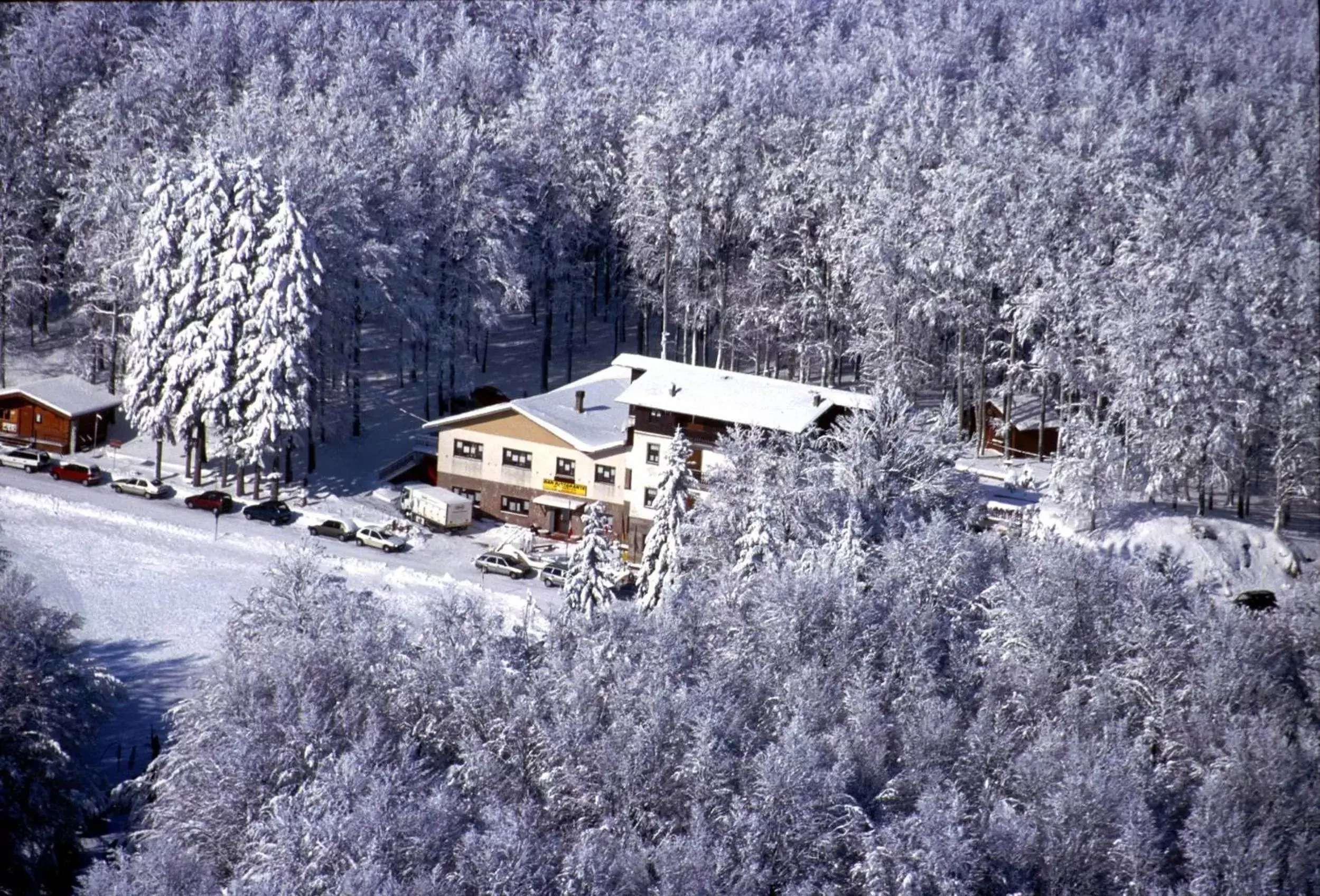 Bird's eye view, Winter in Albergo Le Macinaie - Monte Amiata