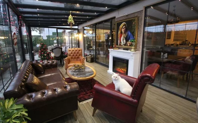 Seating area in Lagun Palas