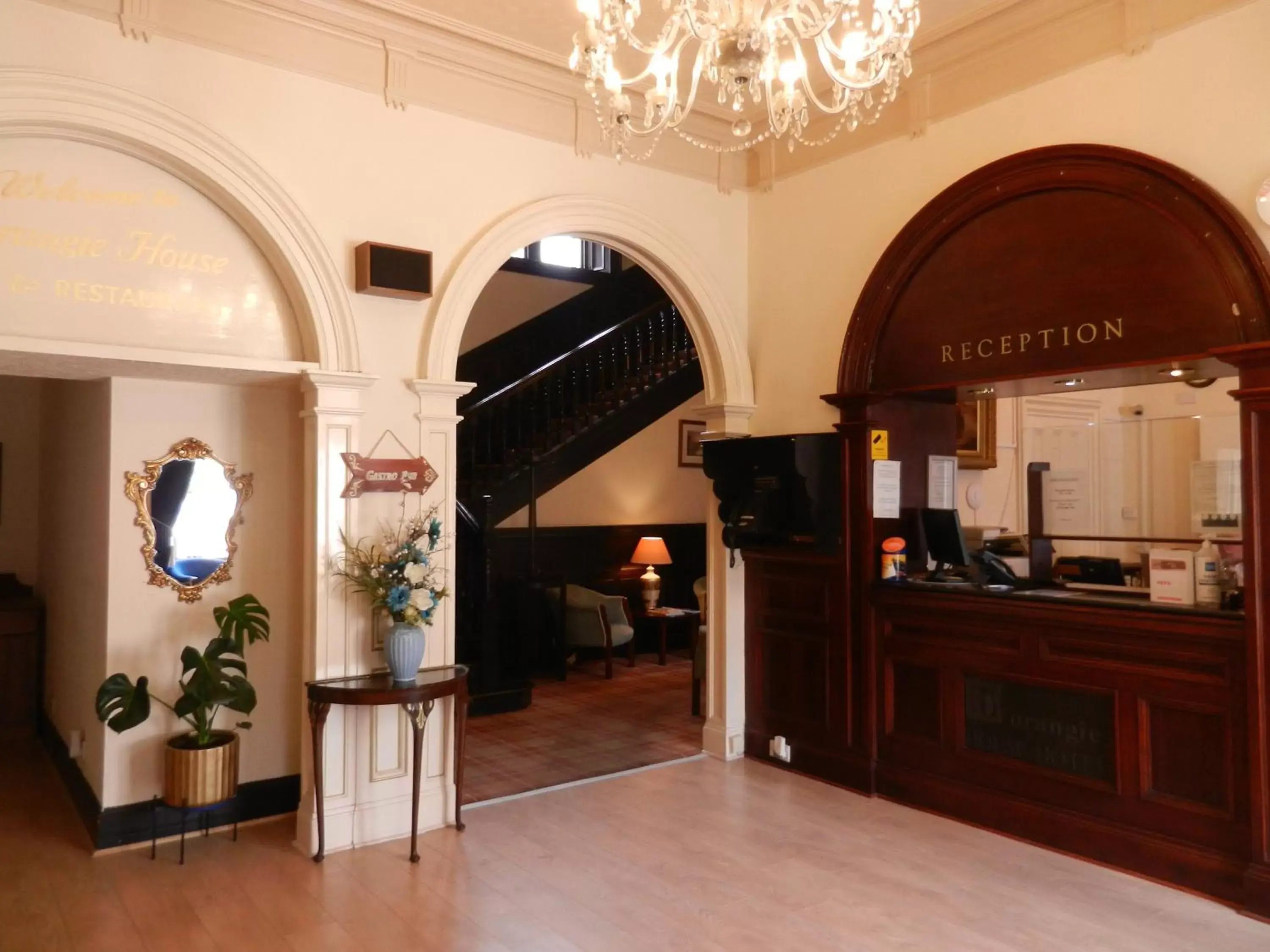 Lobby or reception, Lobby/Reception in Morangie Hotel Tain